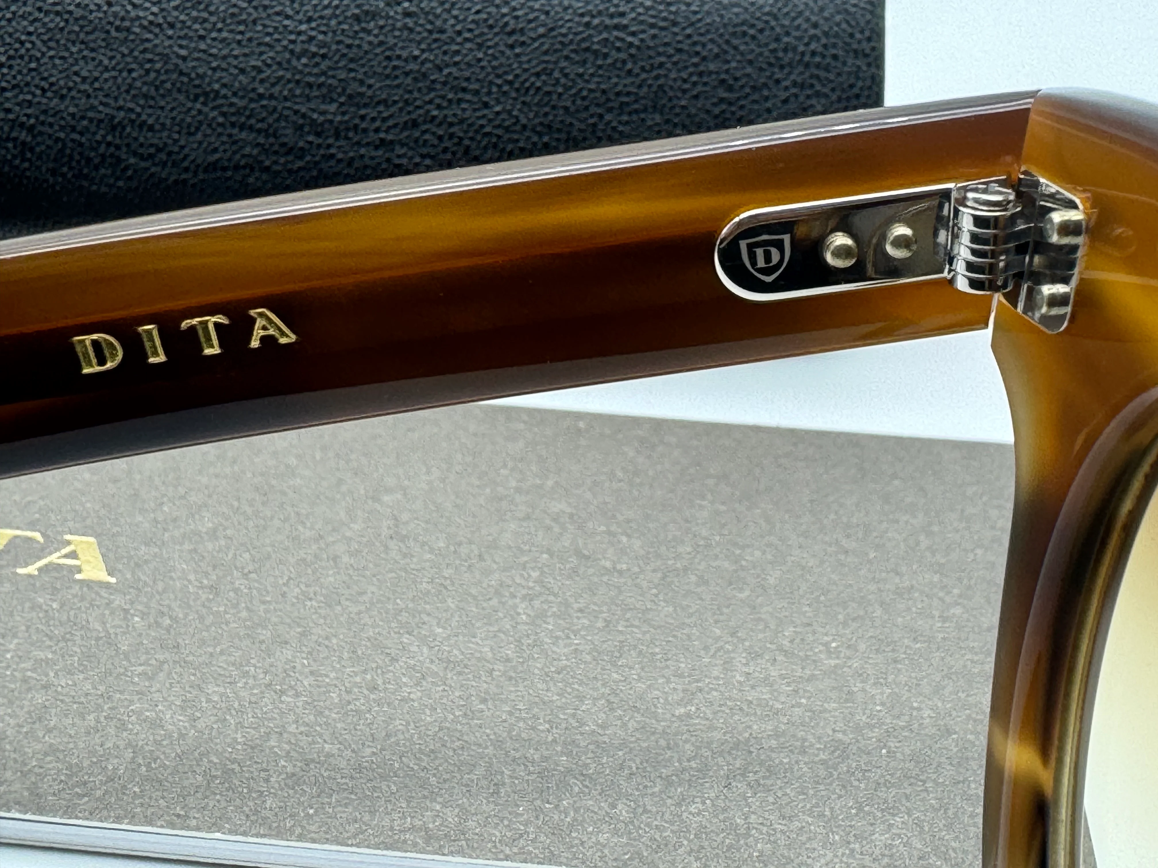 DITA Sunspot 22028-B-AMB-53 Amber Maple w/Brown Lens Sunglasses 53 mm NEW - Image 4
