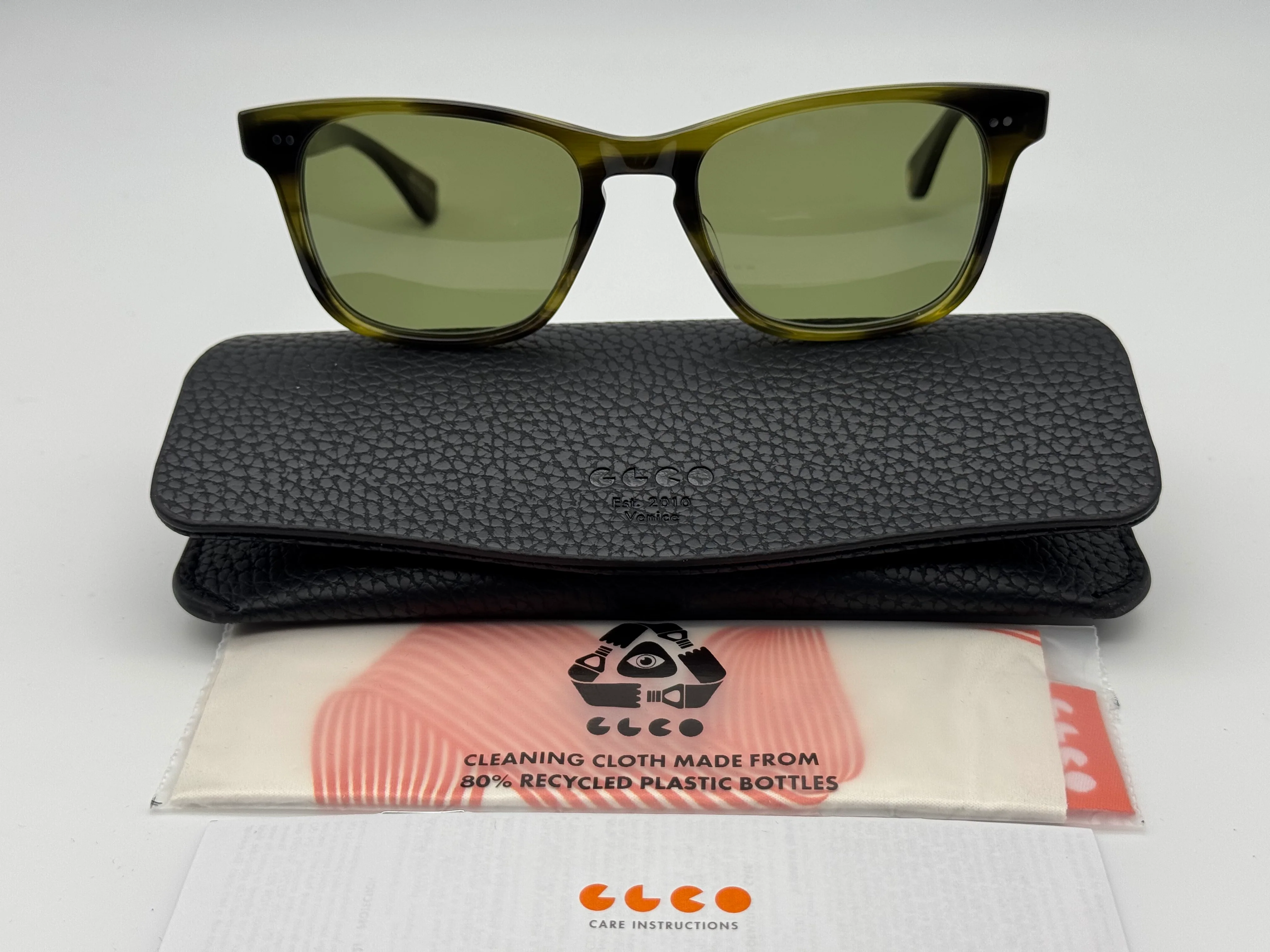 Garrett Leight California Torrey 51mm Douglas Fir/Green NEW - Image 2
