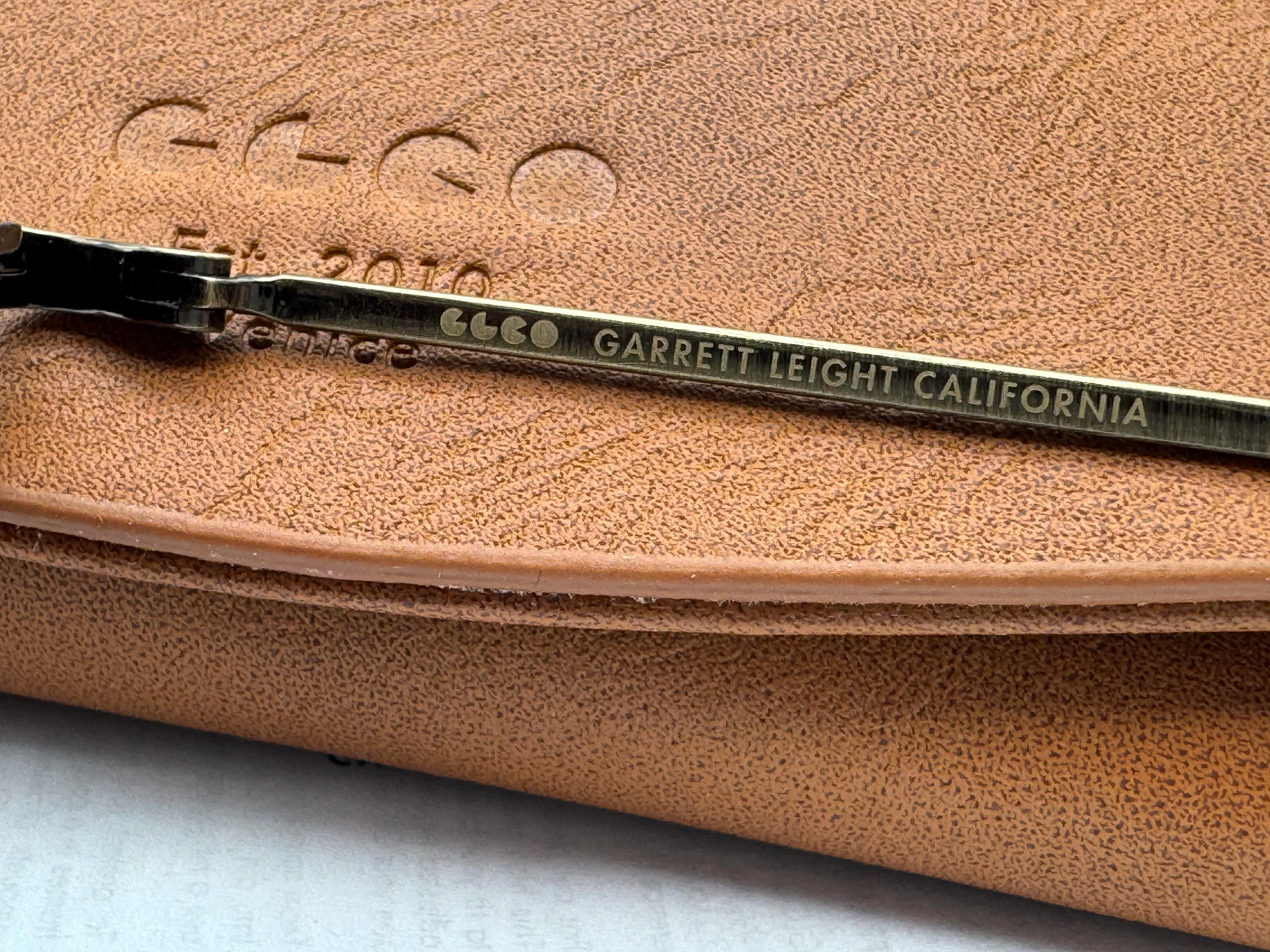 Garrett Leight CULVER SUN 56mm Semi / Flat Redwood Pilot BG NEW - Image 6
