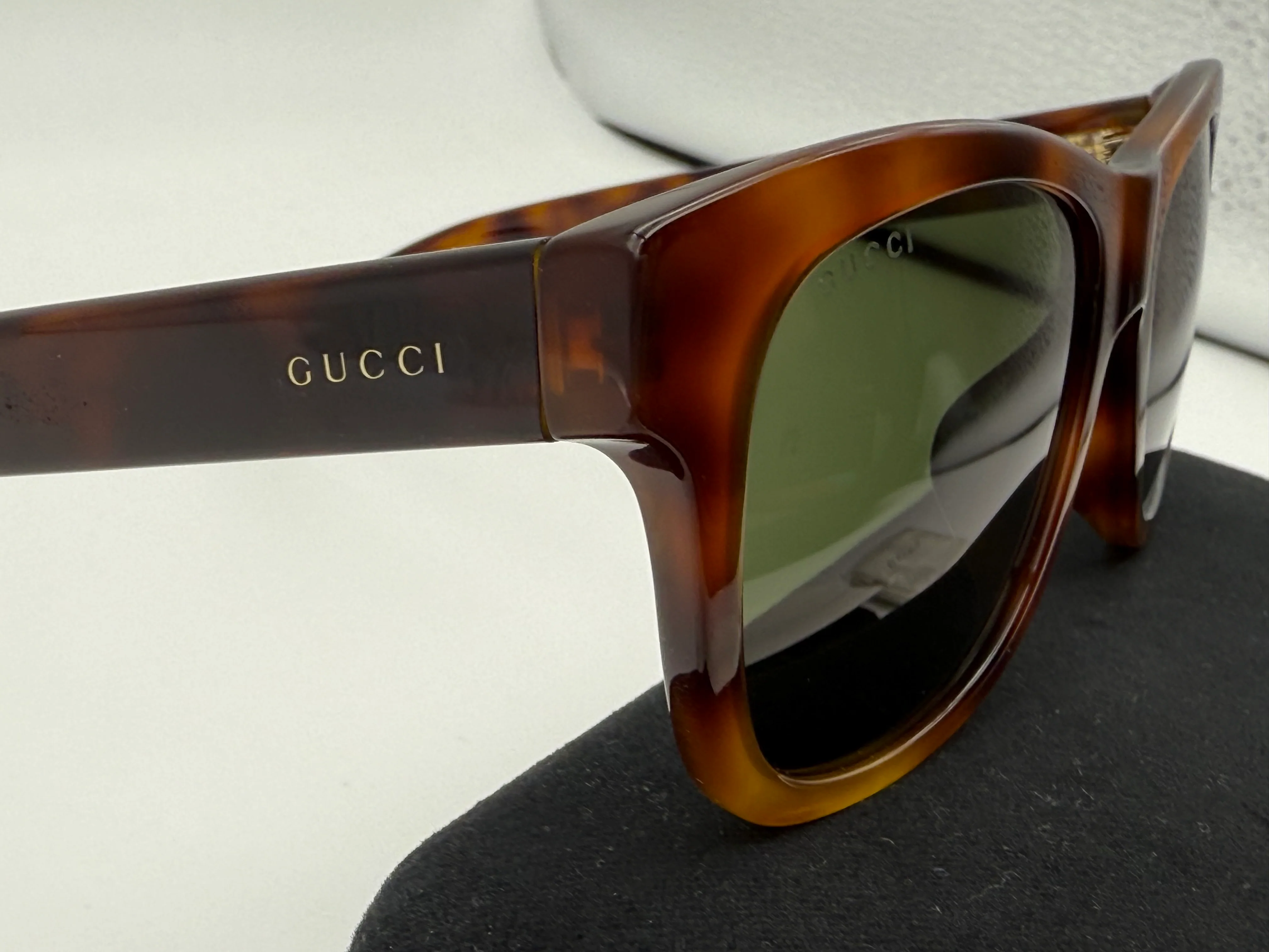 Gucci Wayfarer 53mm Sunglasses GG 0044SA 006 Italy NEW - Image 5