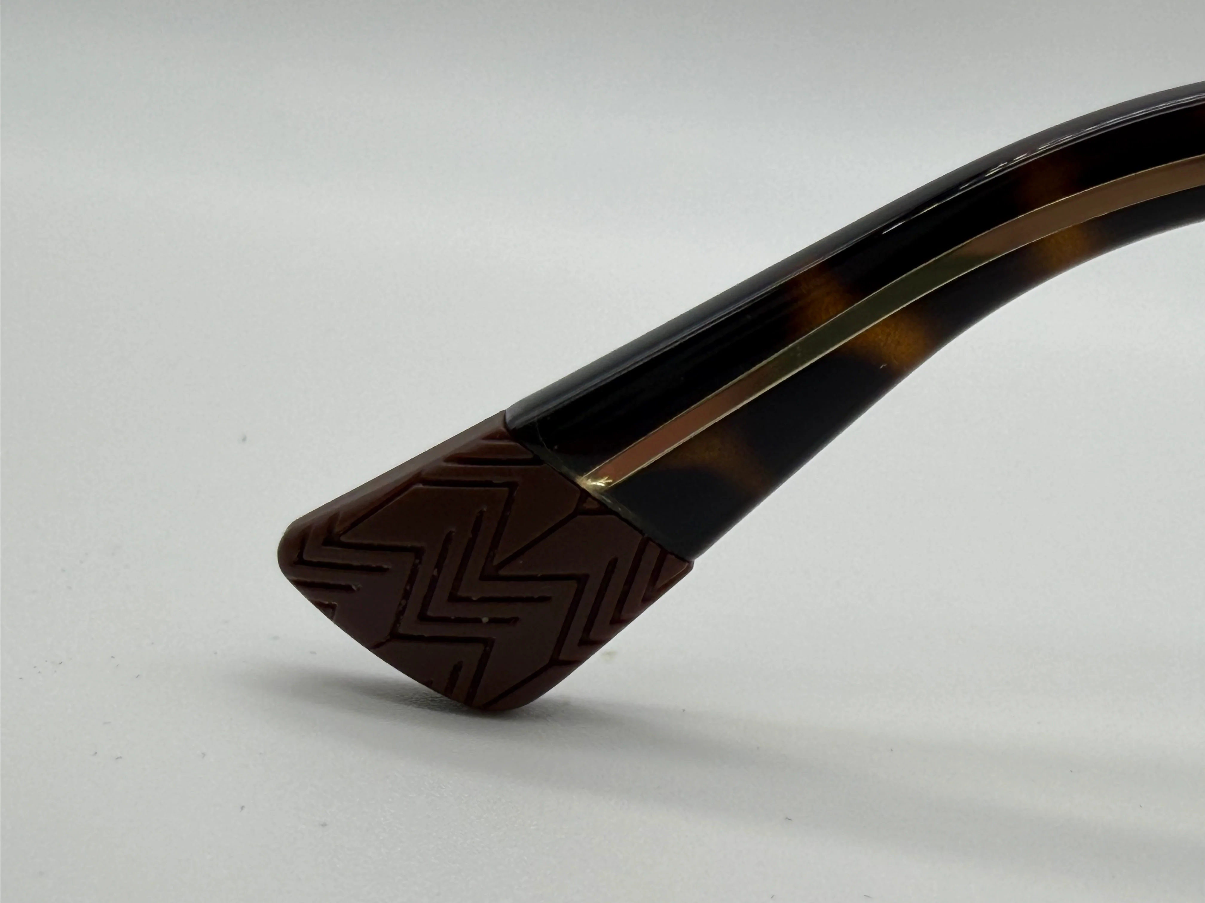 Maui Jim Maluhua 52mm Shiny Dark Havana / Transparent Yellow / HCL Bronze Super Thin Glass Lens Itlay NEW - Image 7