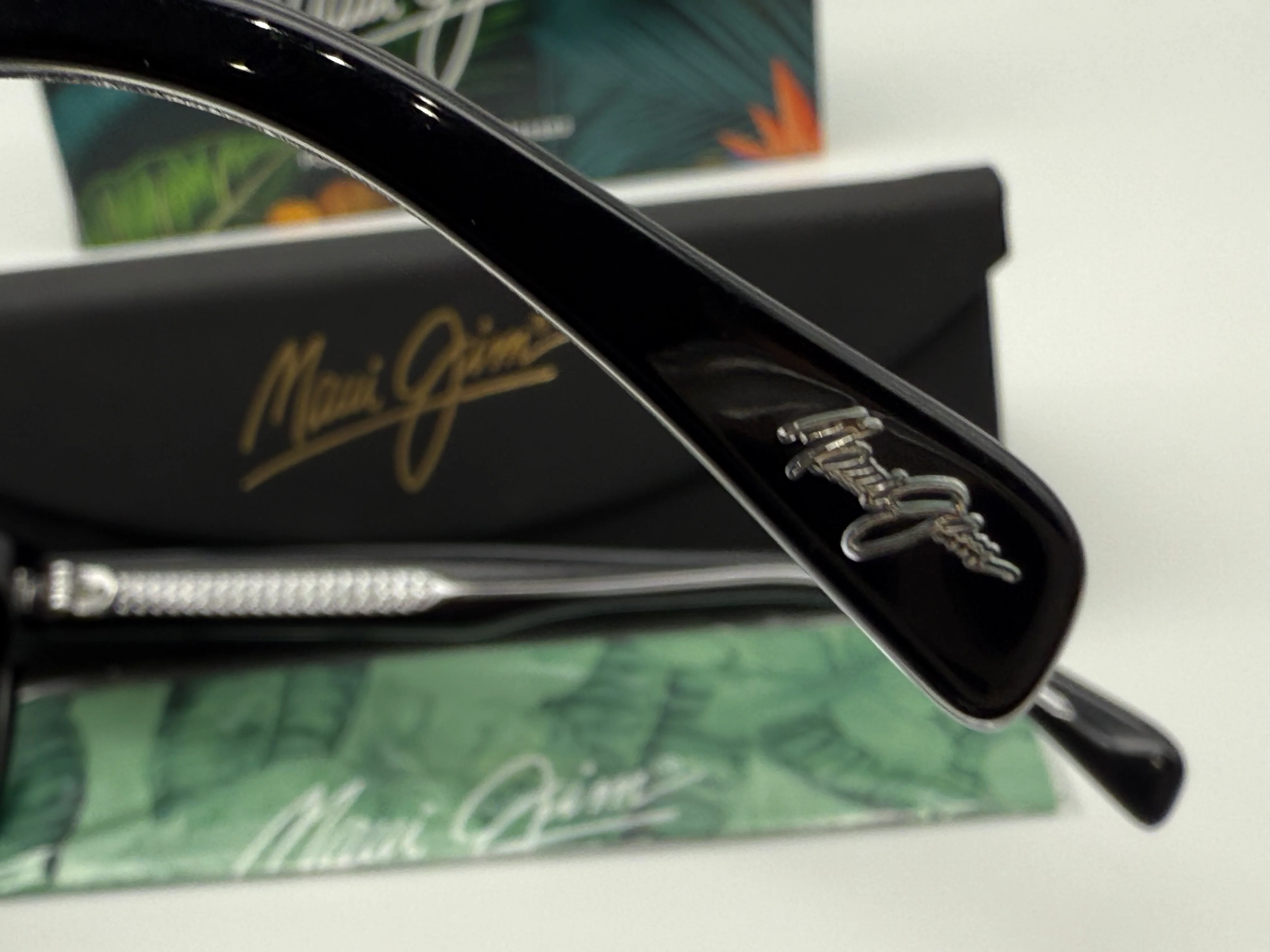 Maui Jim S Turns 56mm Black / Neutral Gray Polarized MJ 872-02 Italy NEW - Image 5