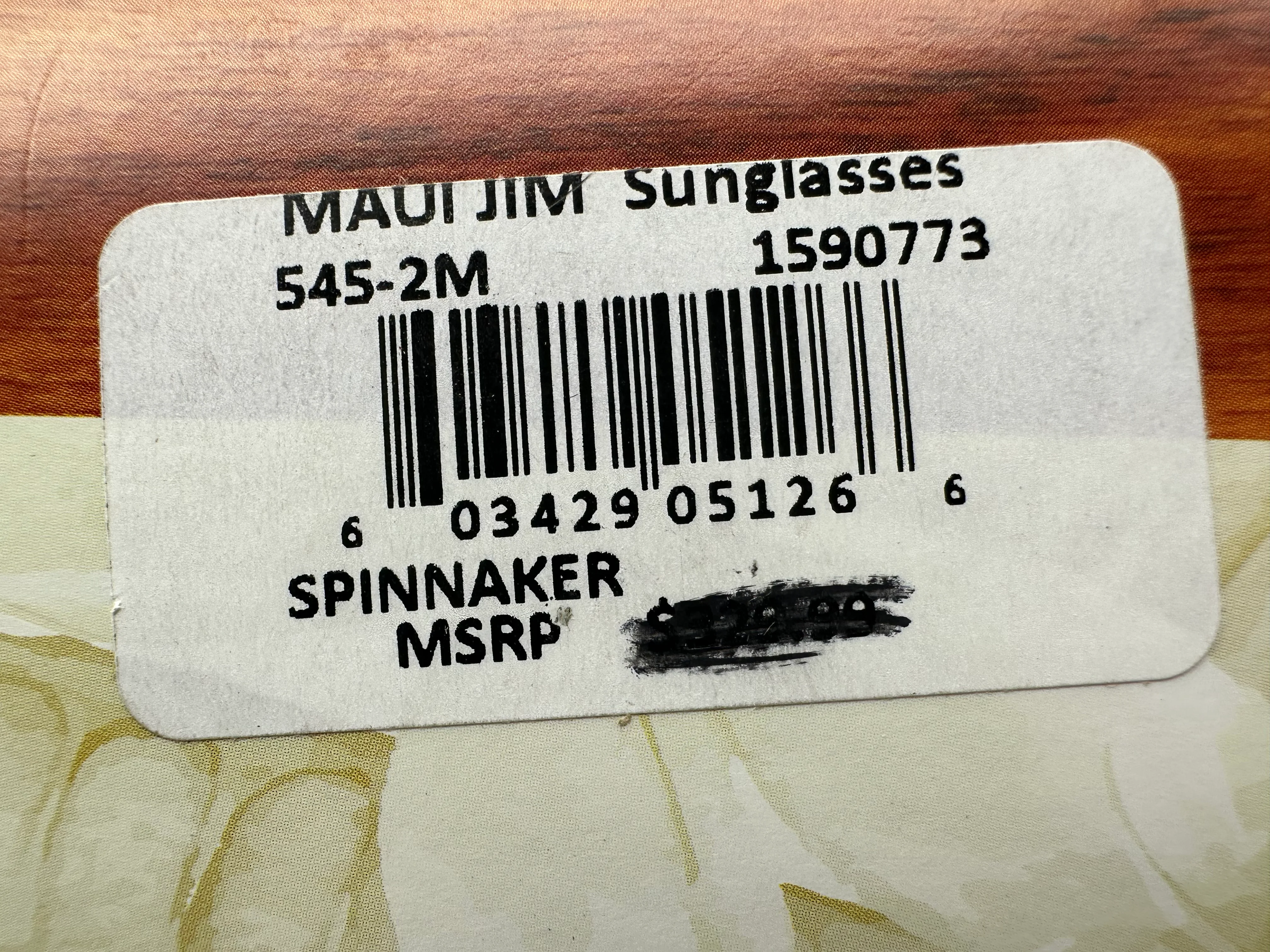 Maui Jim SPINNAKER 54mm Black Titanium POLARIZED Neutral Gray Sunglass 545-2M NEW - Image 10