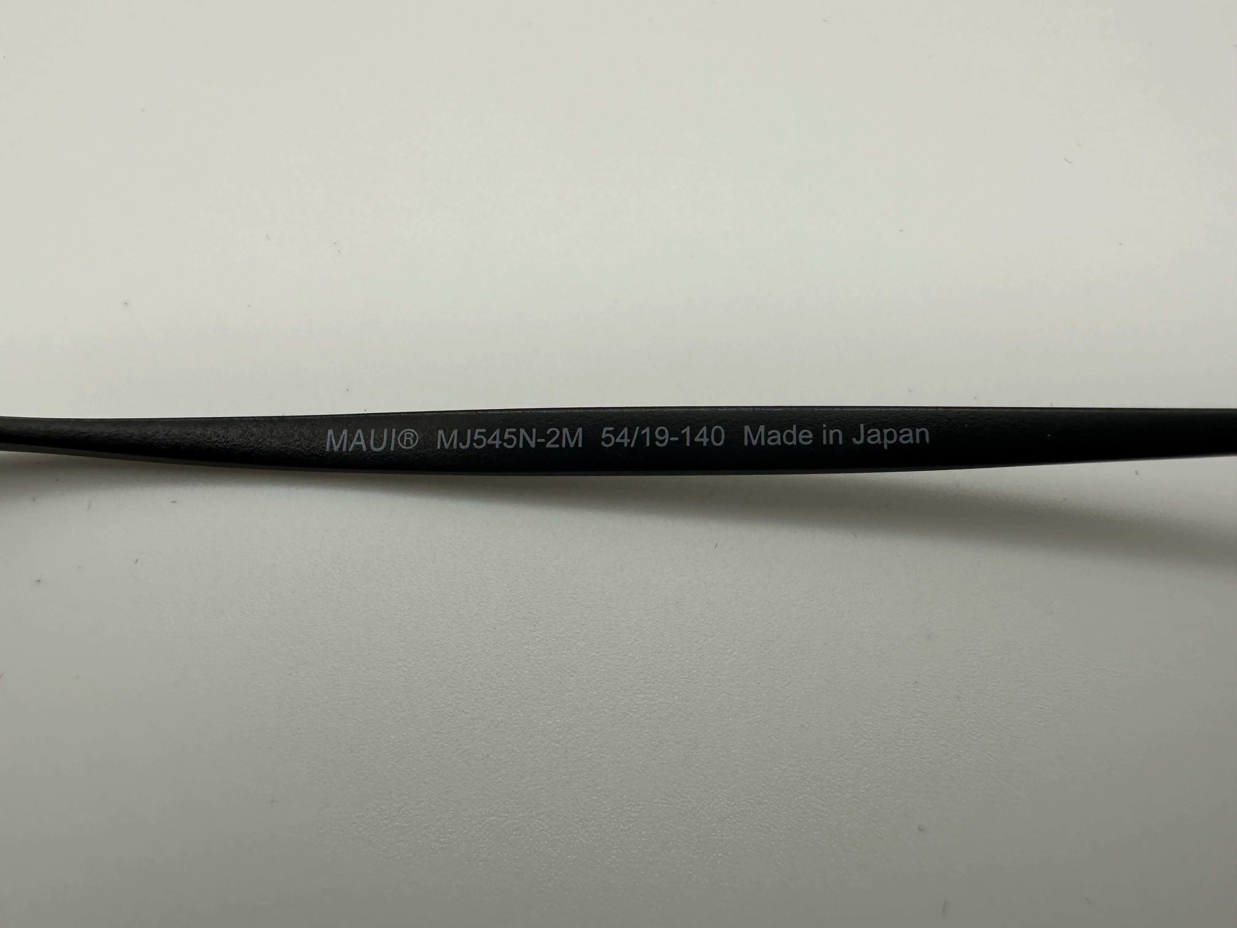 Maui Jim SPINNAKER 54mm Black Titanium POLARIZED Neutral Gray Sunglass 545-2M NEW - Image 6
