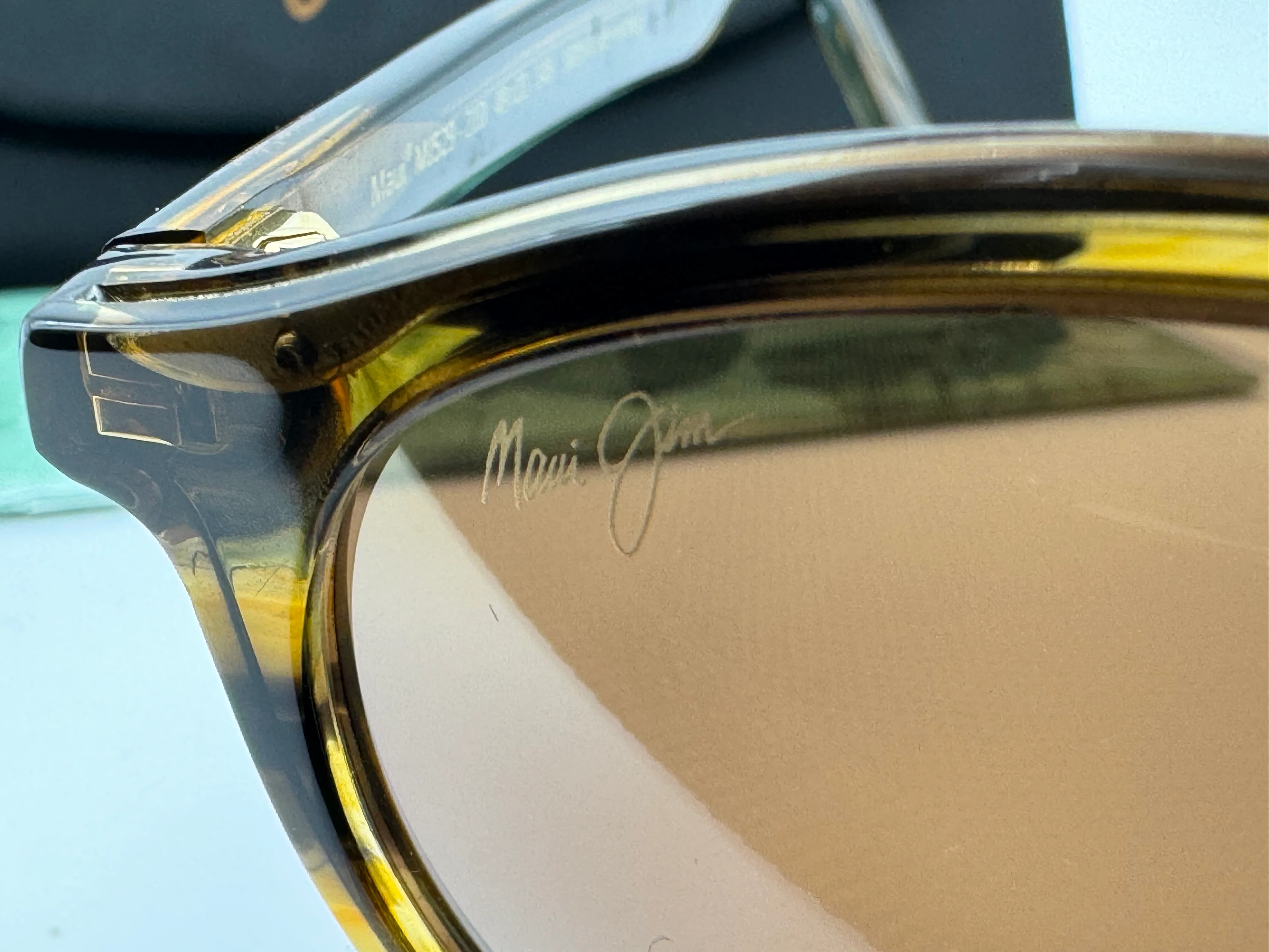 Maui Jim Sunny Days 49mm H526-21D Honey Smoke / HCL Bronze Polarized Sunglasses Italy NEW missing box - Image 2