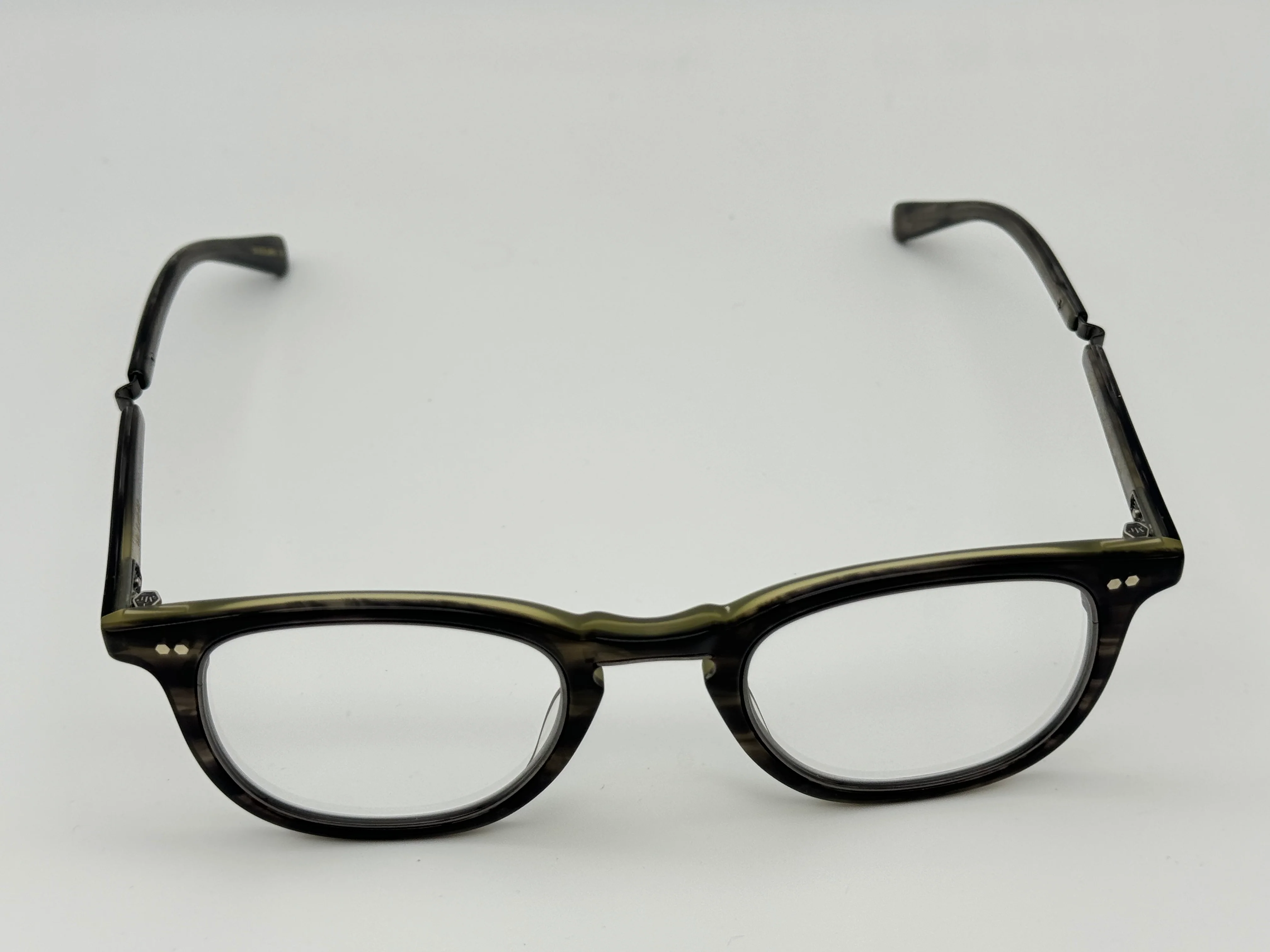 Mr. Leight Coopers C Eyeglasses Olive / Laminate titanium 46mm Japan NEW - Image 4