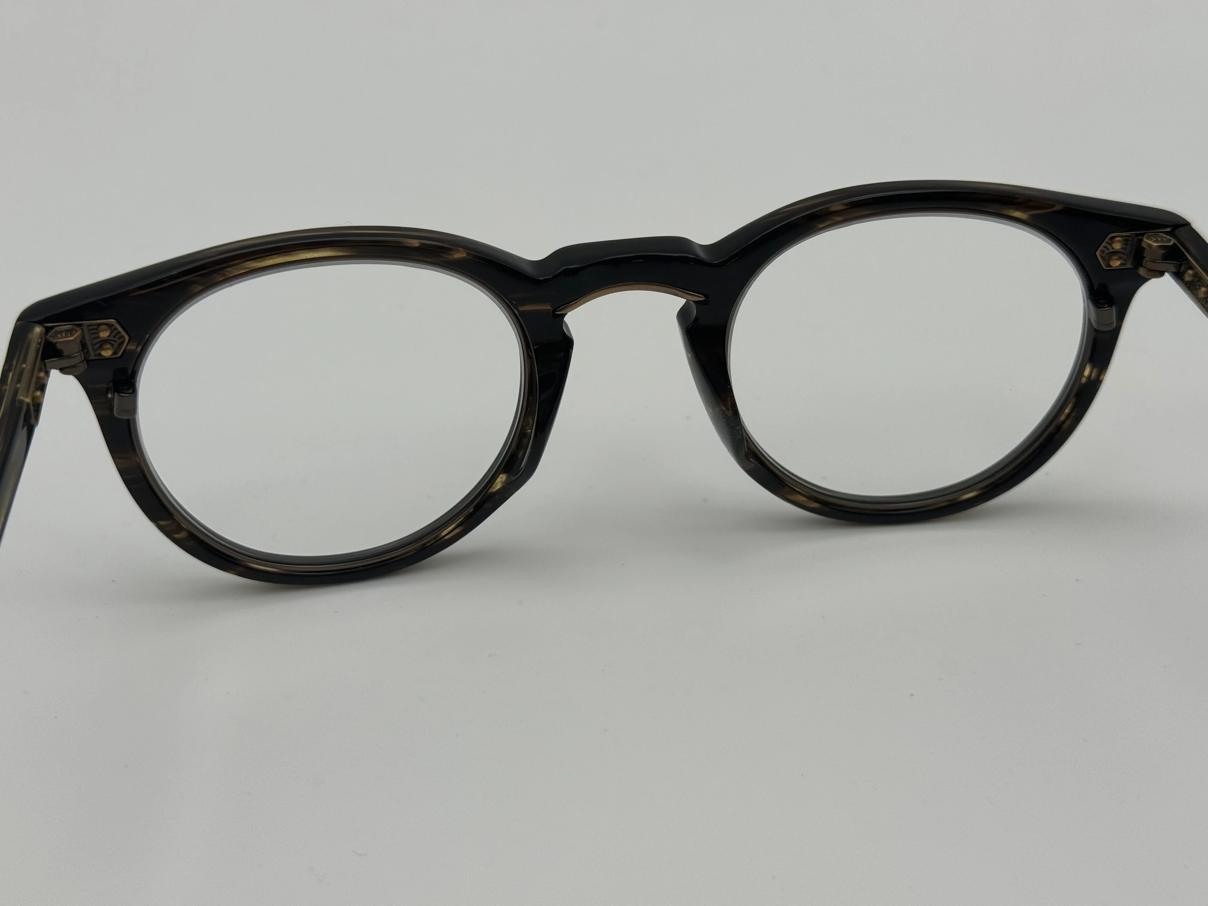 Mr. Leight Crosby C 44mm Porter Tortoise Eyeglasses Demo Lens Titanium Japan NEW - Image 10