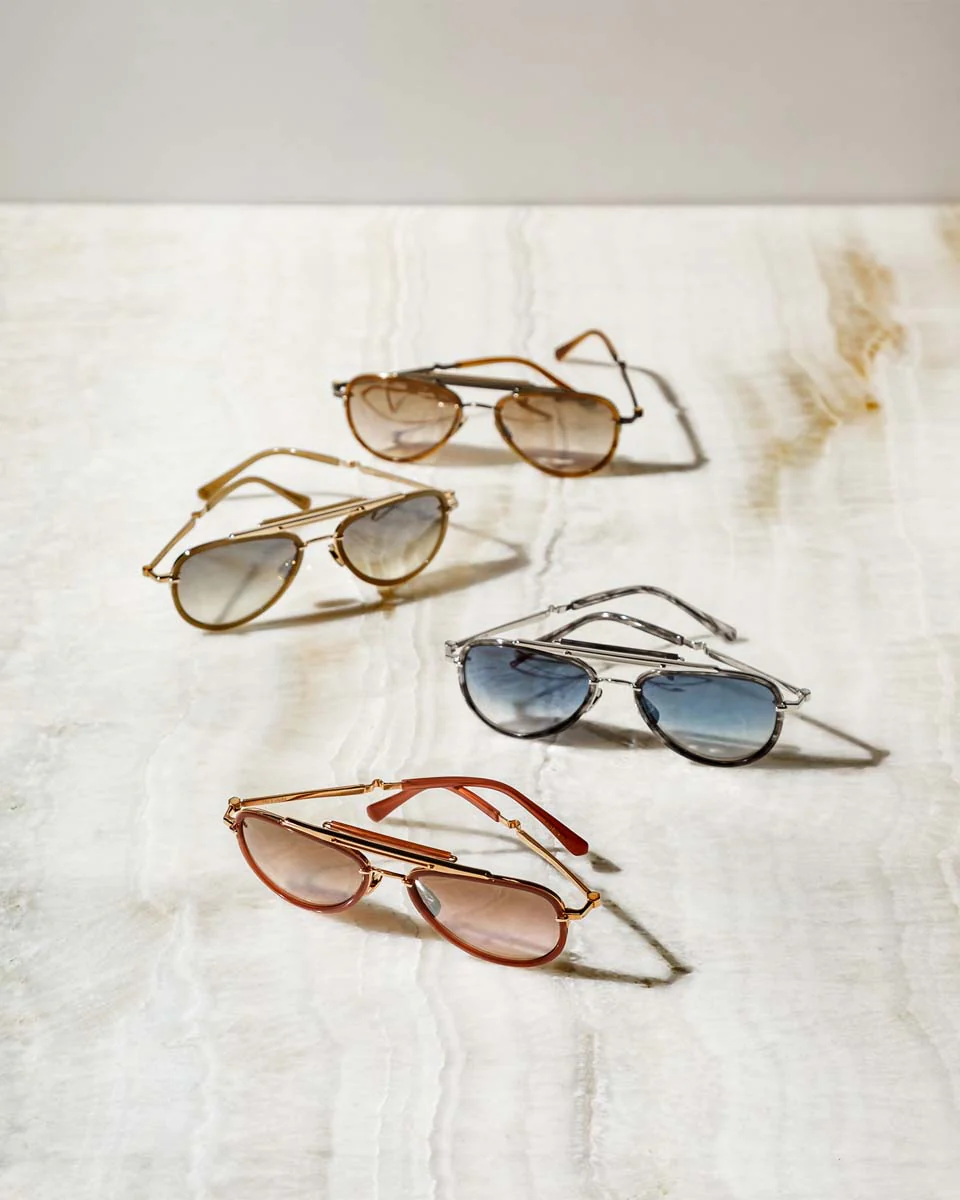 Mr Leight Doheny SL 18K Rose Gold Rosewood Sunset Retail $795 - Image 3