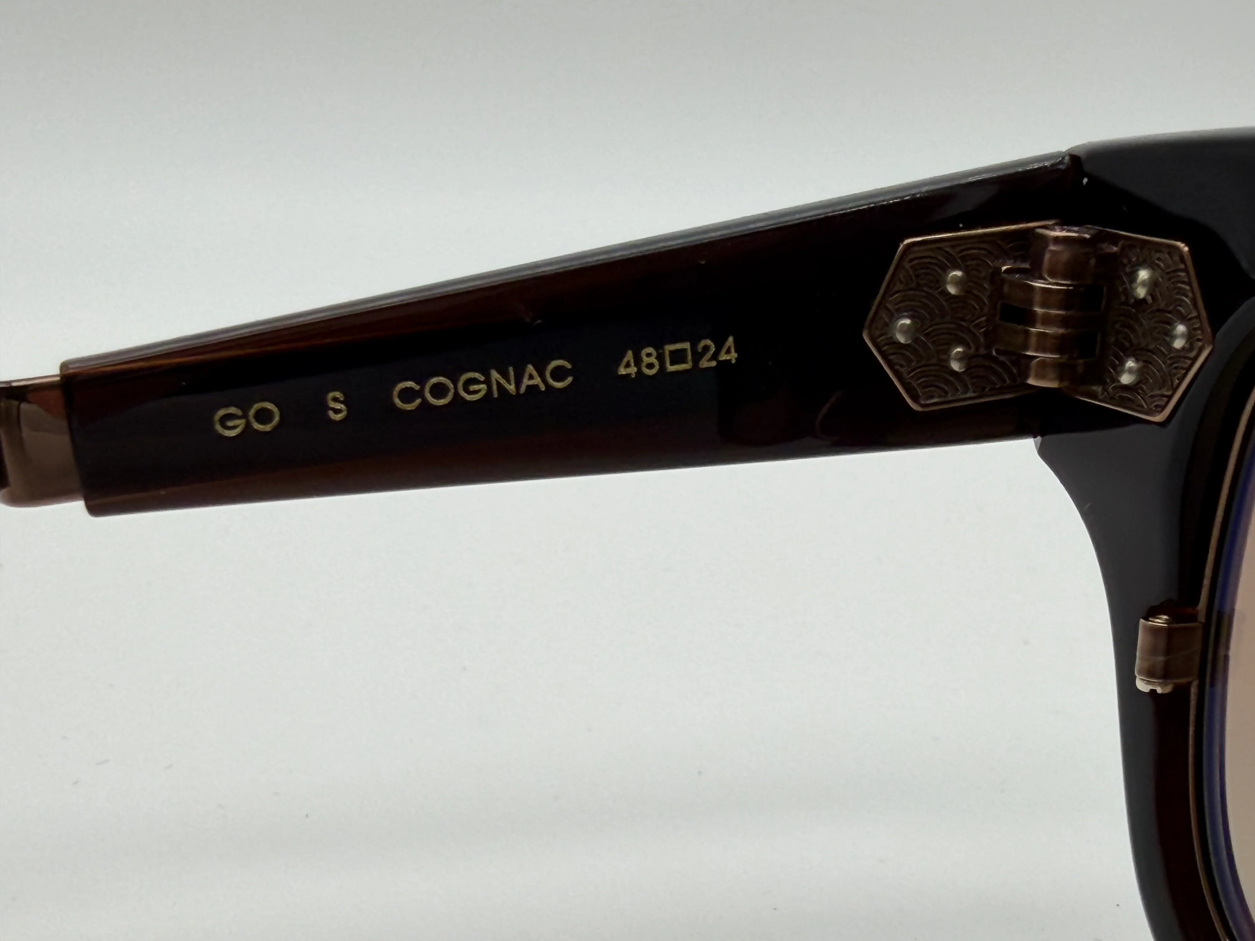 Mr. Leight GO S 48mm Chocolate Gold / Cognac Polarized Japan NEW - Image 10