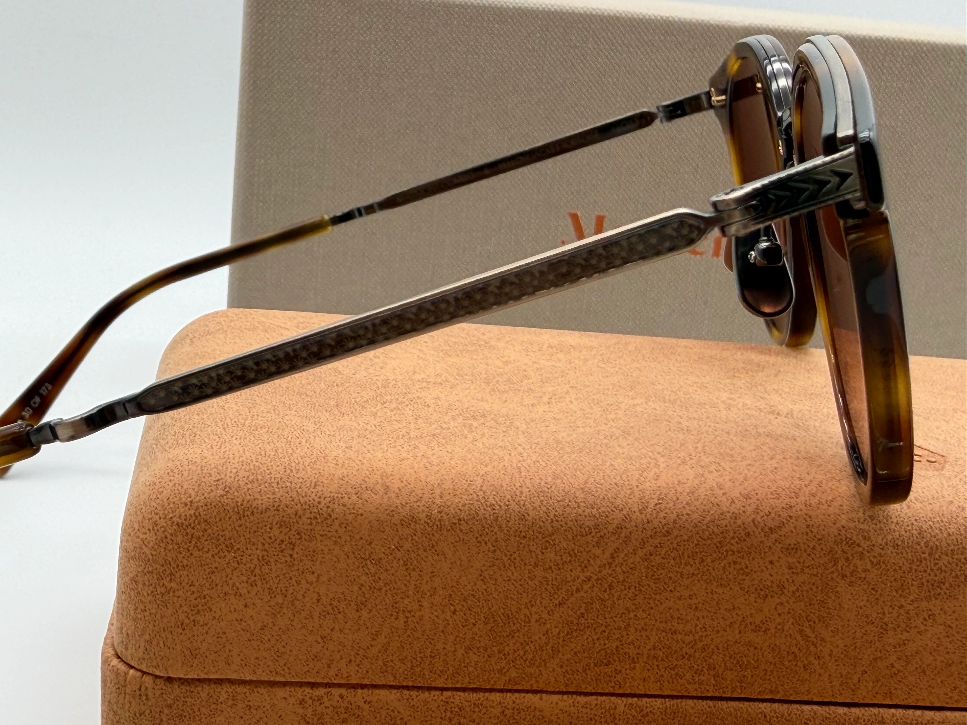 Mr. Leight Marmont Combo 46mm Yellowjacket Tortoise / Molasses ML4038-46-YJKT-ATGMO Japan NEW - Image 6