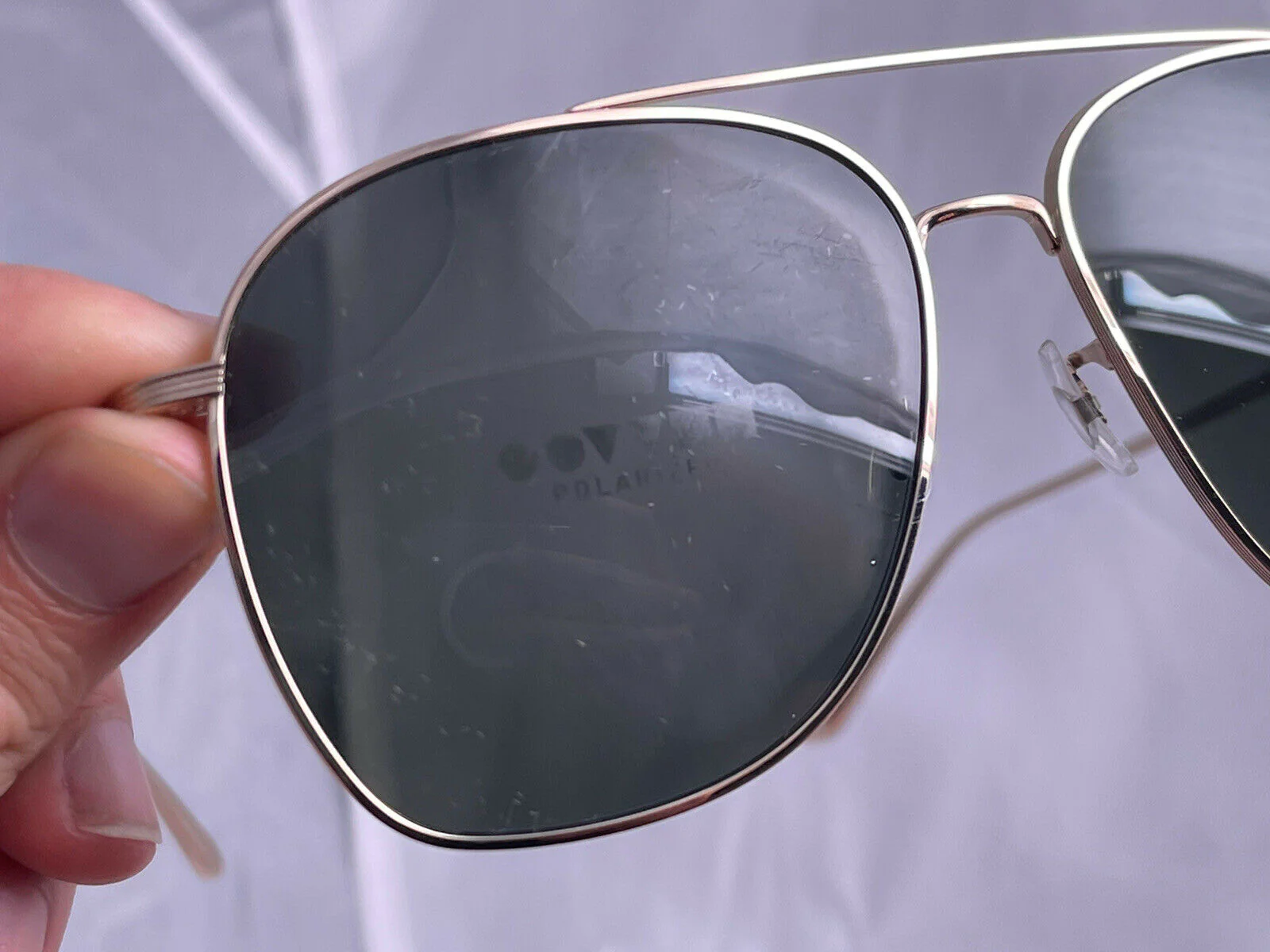 NEW OLIVER PEOPLES Titanium ELLERSTON 58mm OV1278ST 5292P1 Gold G-15 Polar Green - Image 5