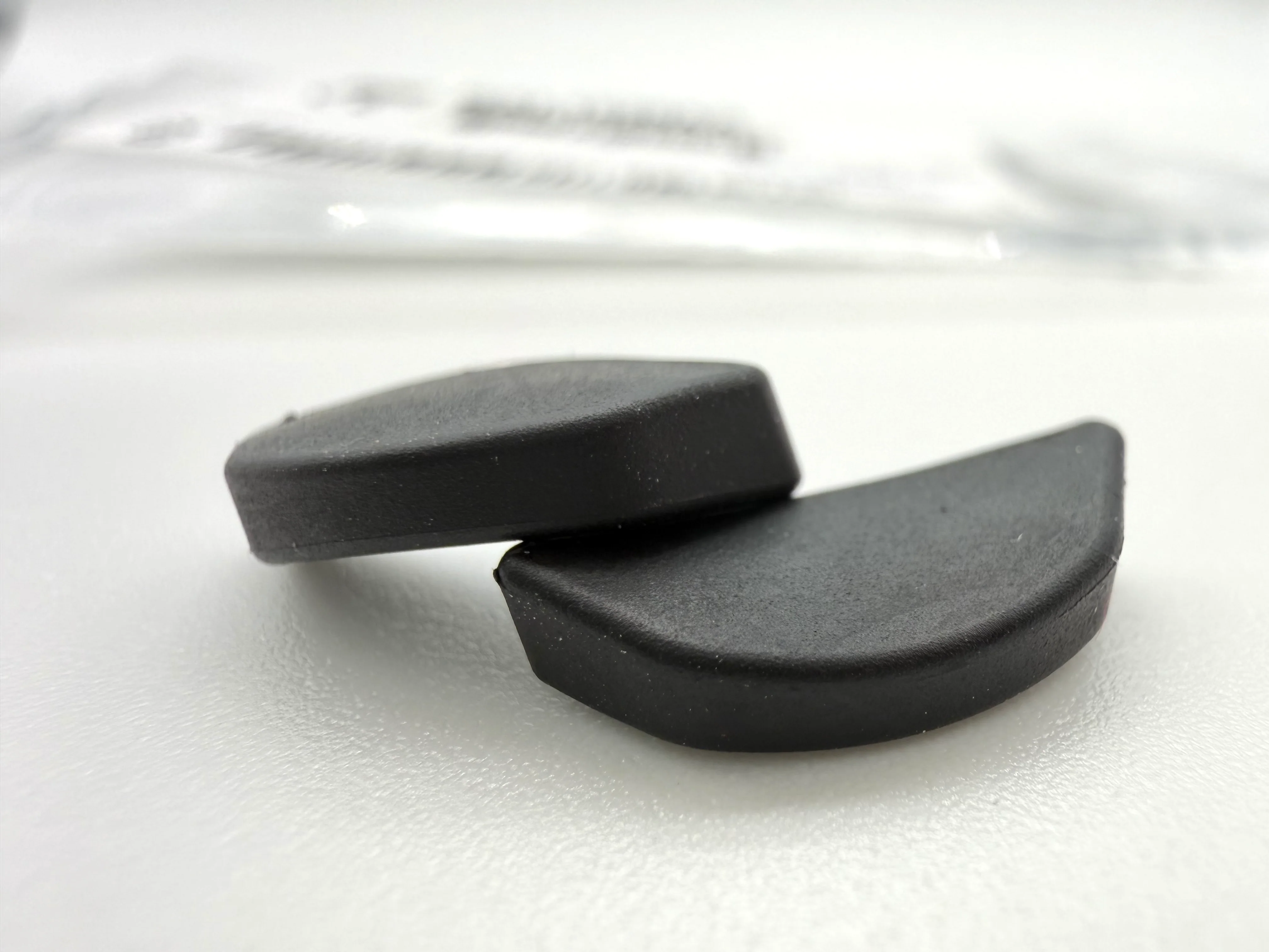Oakley HSTN OO 9242 Black Rubber Replacement Nose Pads OEM 100% Authentic Regular Fit - Image 3