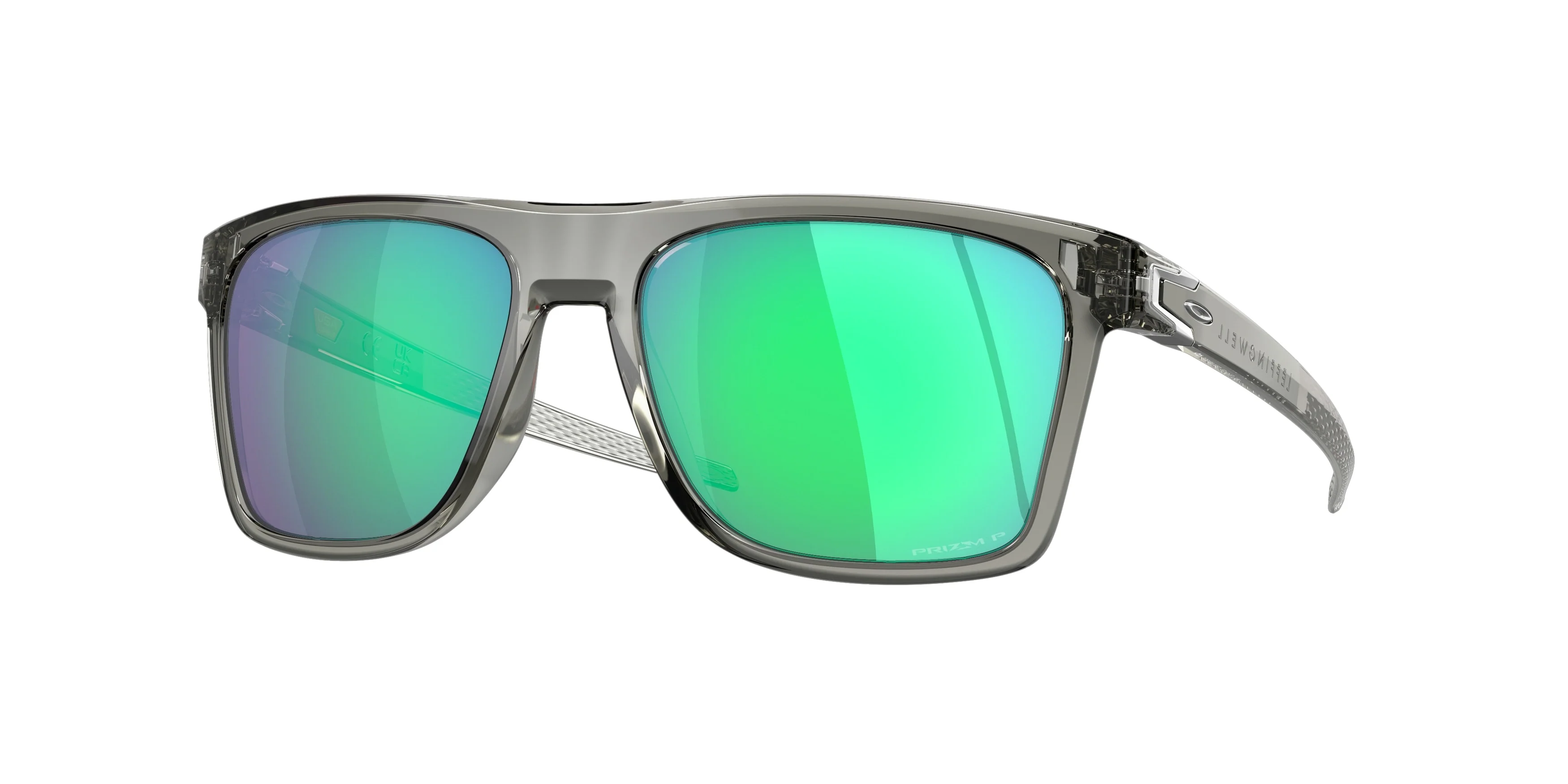 Oakley LEFFINGWELL 57mm Grey Ink / Prizm Jade Polarized Lens OO 9100 1057 NEW - Image 2
