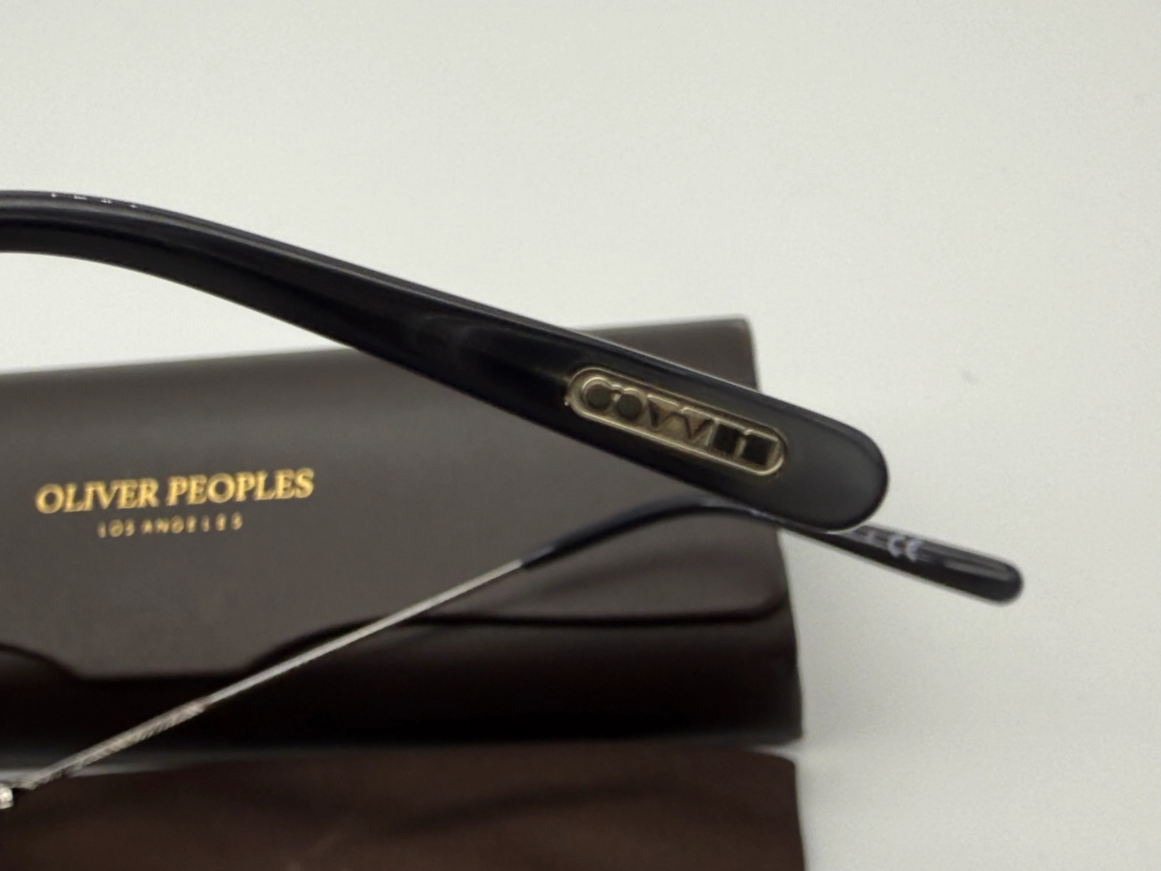 Oliver Peoples Airdale Aviator 58mm Midnight Express / Silver OV 1286s 5036P2 Polarized MSRP $511 NEW - Image 10