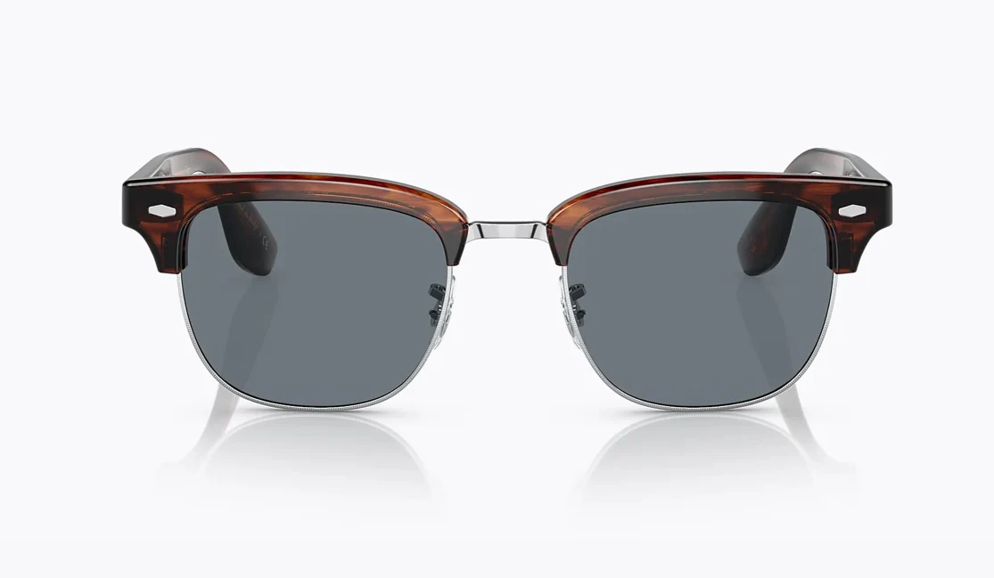 Oliver Peoples Brunello Cucinelle Capannelle 48mm OV 5486 Dark Amber Smoke Indigo Photochromic 1721R8 Italy NEW - Image 2