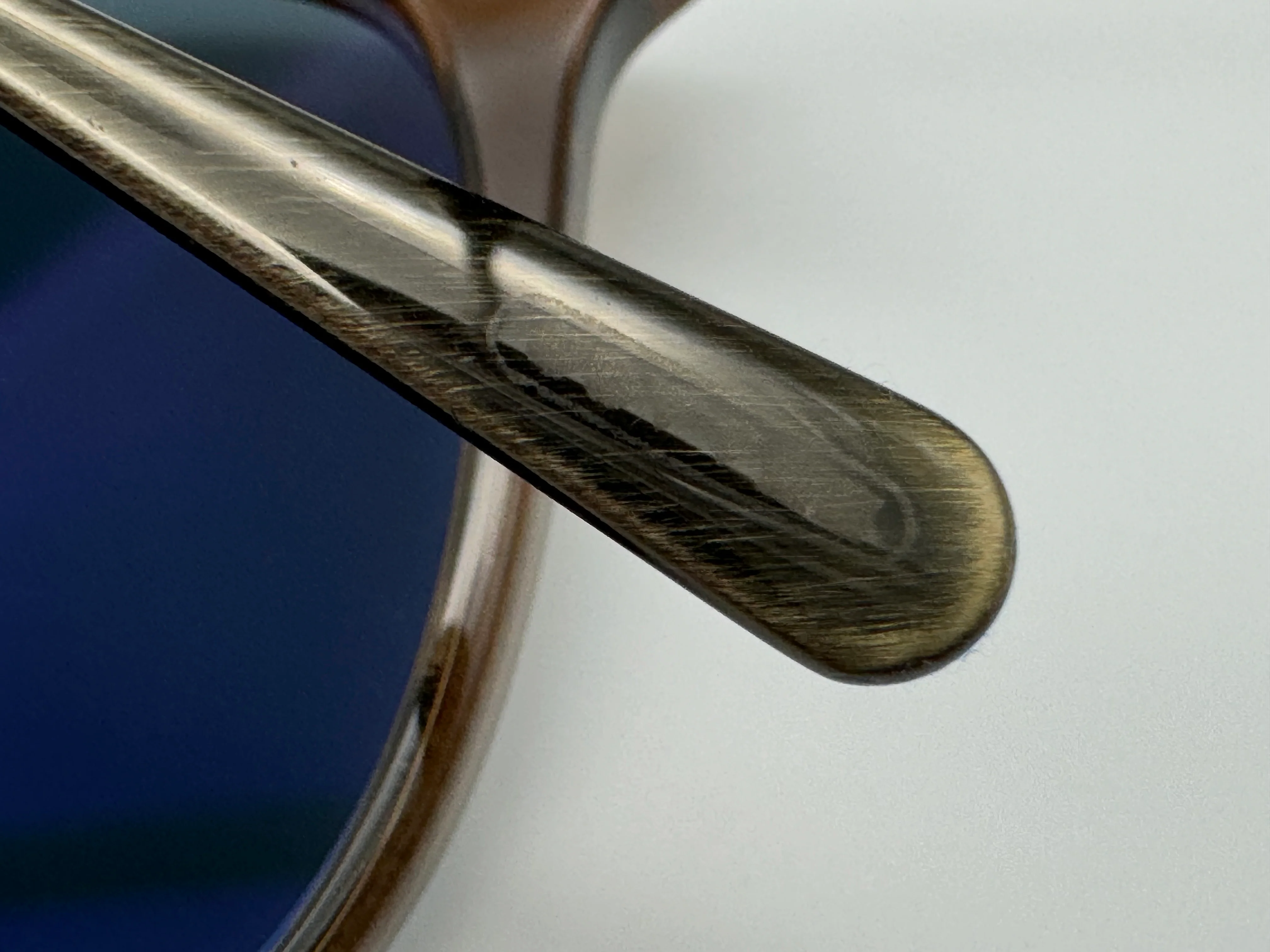 Oliver Peoples Brunello Cucinelli Gerardo 51mm OV 5482S 1738R8 Translucent Brown/Indigo Photochromic Sunglasses Preowned - Image 15