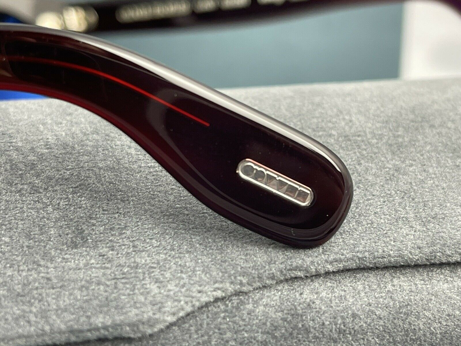 Oliver Peoples Cary Grant OV5413SU Bordeaux Bark / Carbon Gray size 48 New - Image 2