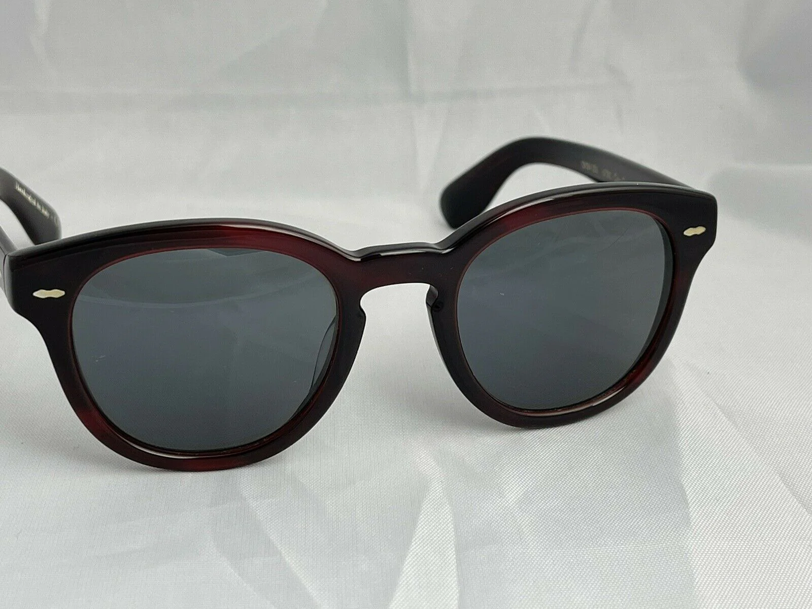Oliver Peoples Cary Grant OV5413SU Bordeaux Bark / Carbon Gray size 48 New - Image 4
