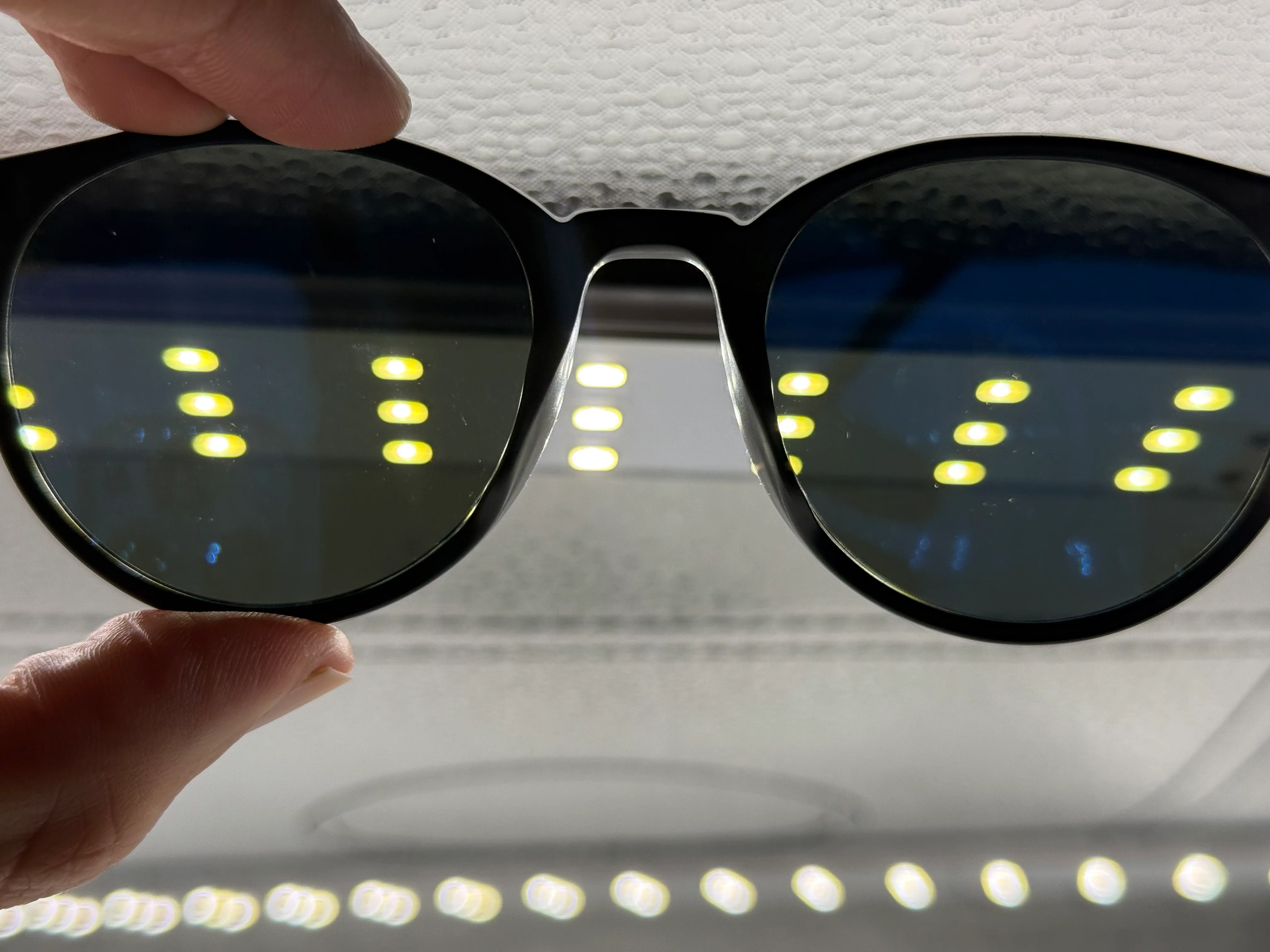 Oliver Peoples DELRAY SUN 48mm Matte Black / G15 Polarized VFX Glass OV 5312su 1465P1 Italy preowned - Image 14