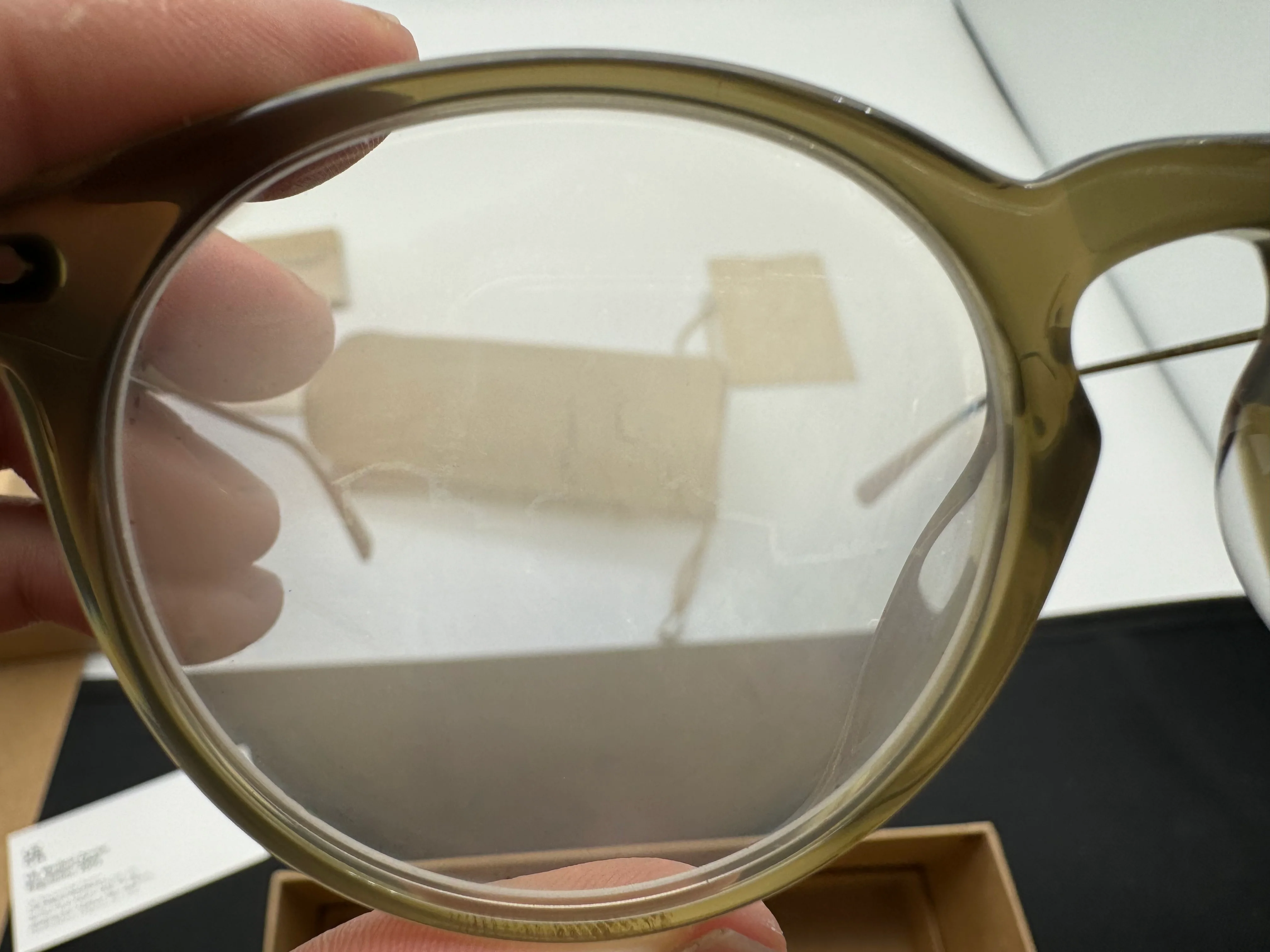 Oliver Peoples Eduardo R 48mm OV5483U 1678 Blue Light Blocking / Dusty Olive Italy NEW - Image 9