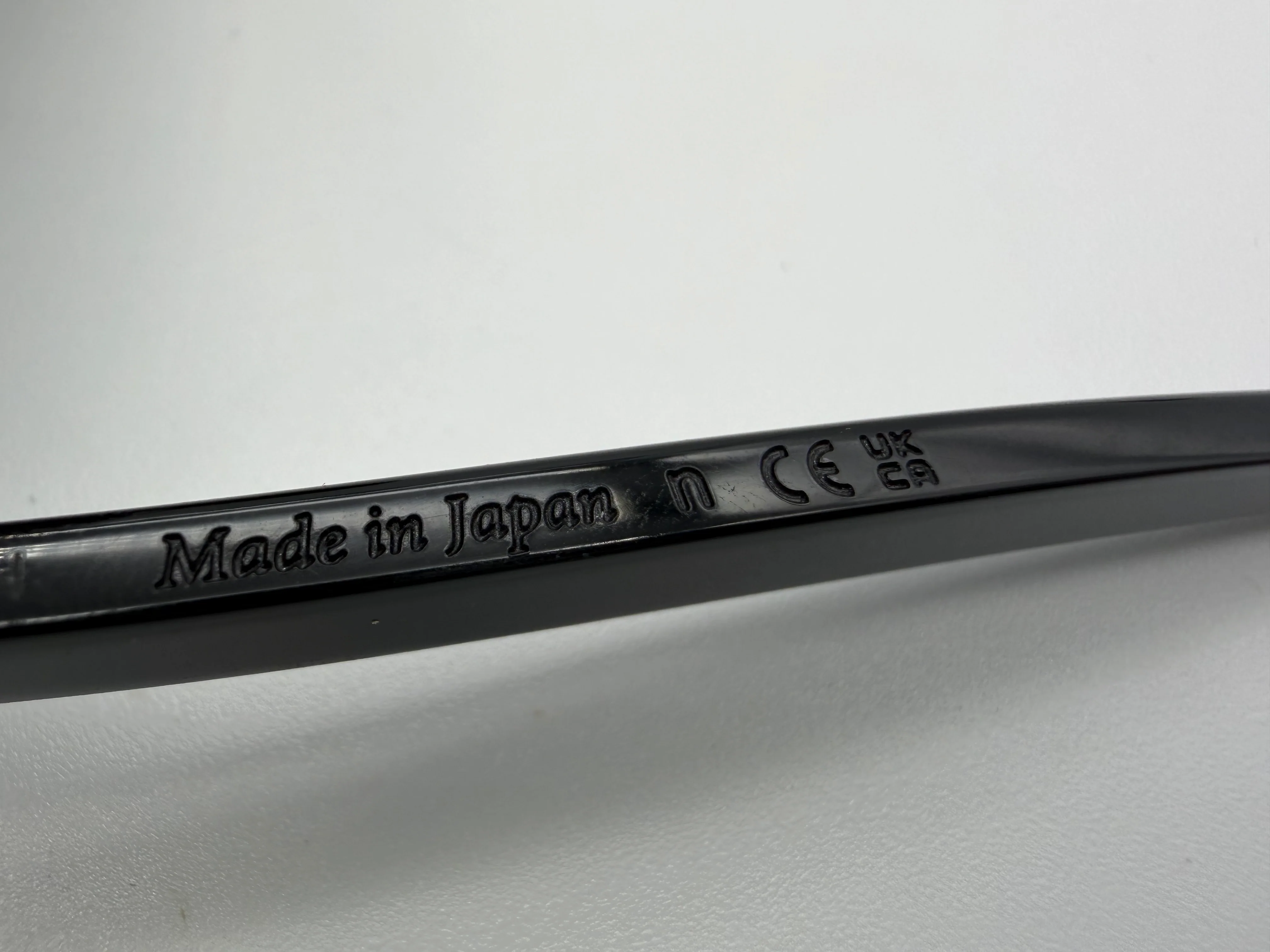Oliver Peoples Estin 58mm Black Acetate / Midnight Express Polarized Crystal Lens Japan Preowned - Image 12