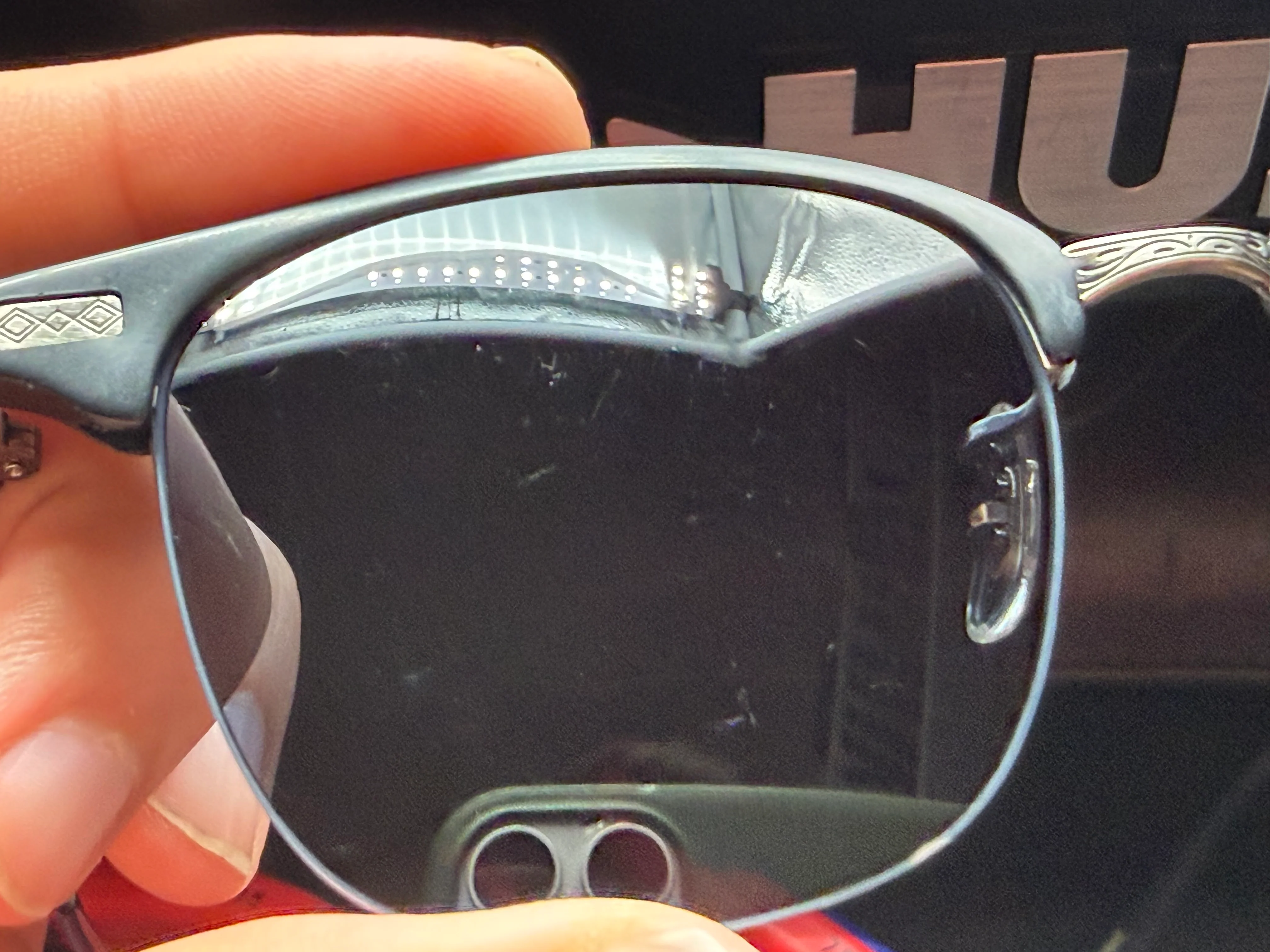 Oliver Peoples Executive I 48mm OV 1172 ST 1465 / Matt Black / Blue Titanium Limited Edition Japan Preowned - Image 13
