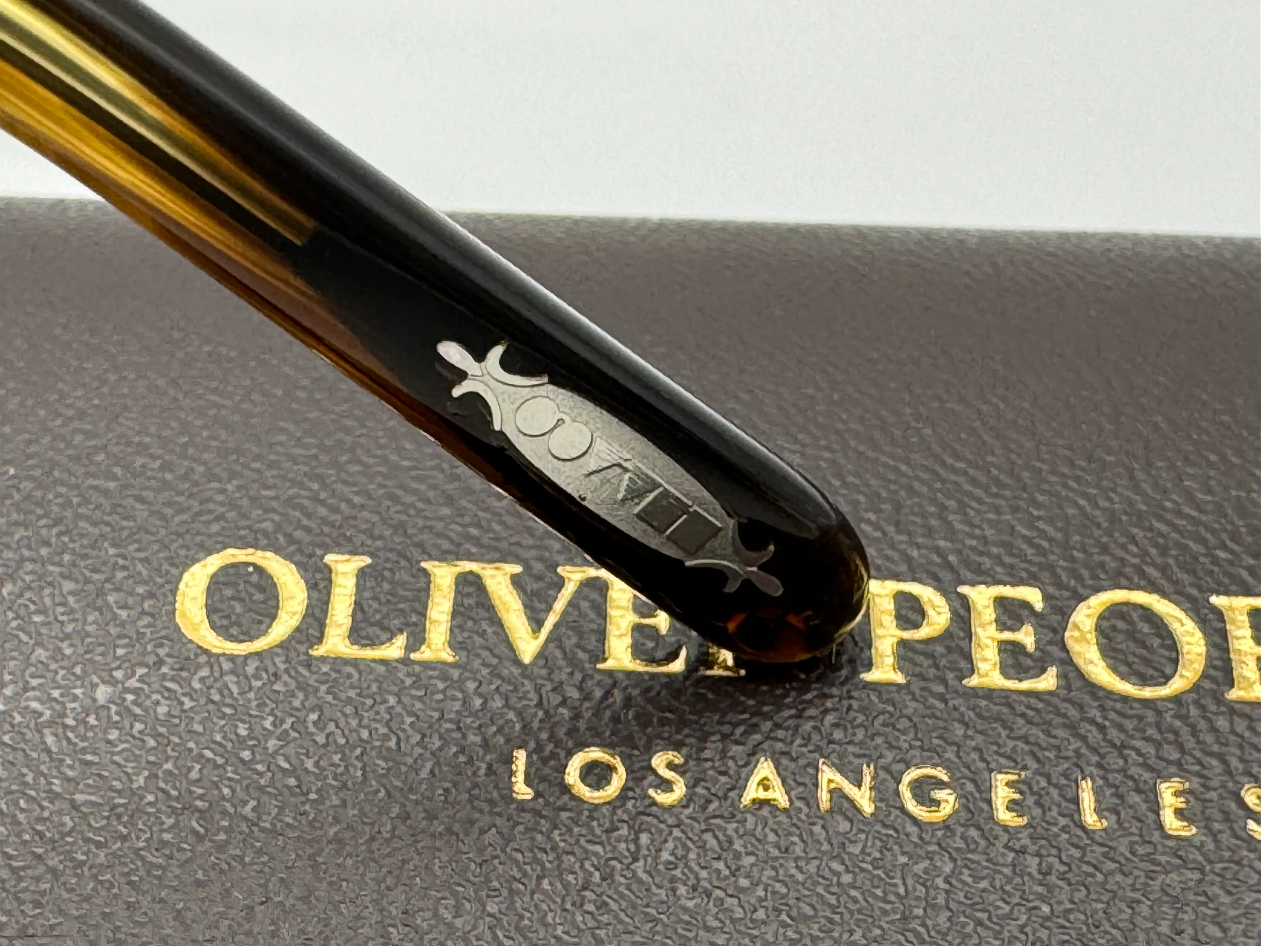 Oliver Peoples Fairmont 49mm Canarywood Gradient Eyeglasses OV 5219 1703 Italy NEW - Image 10