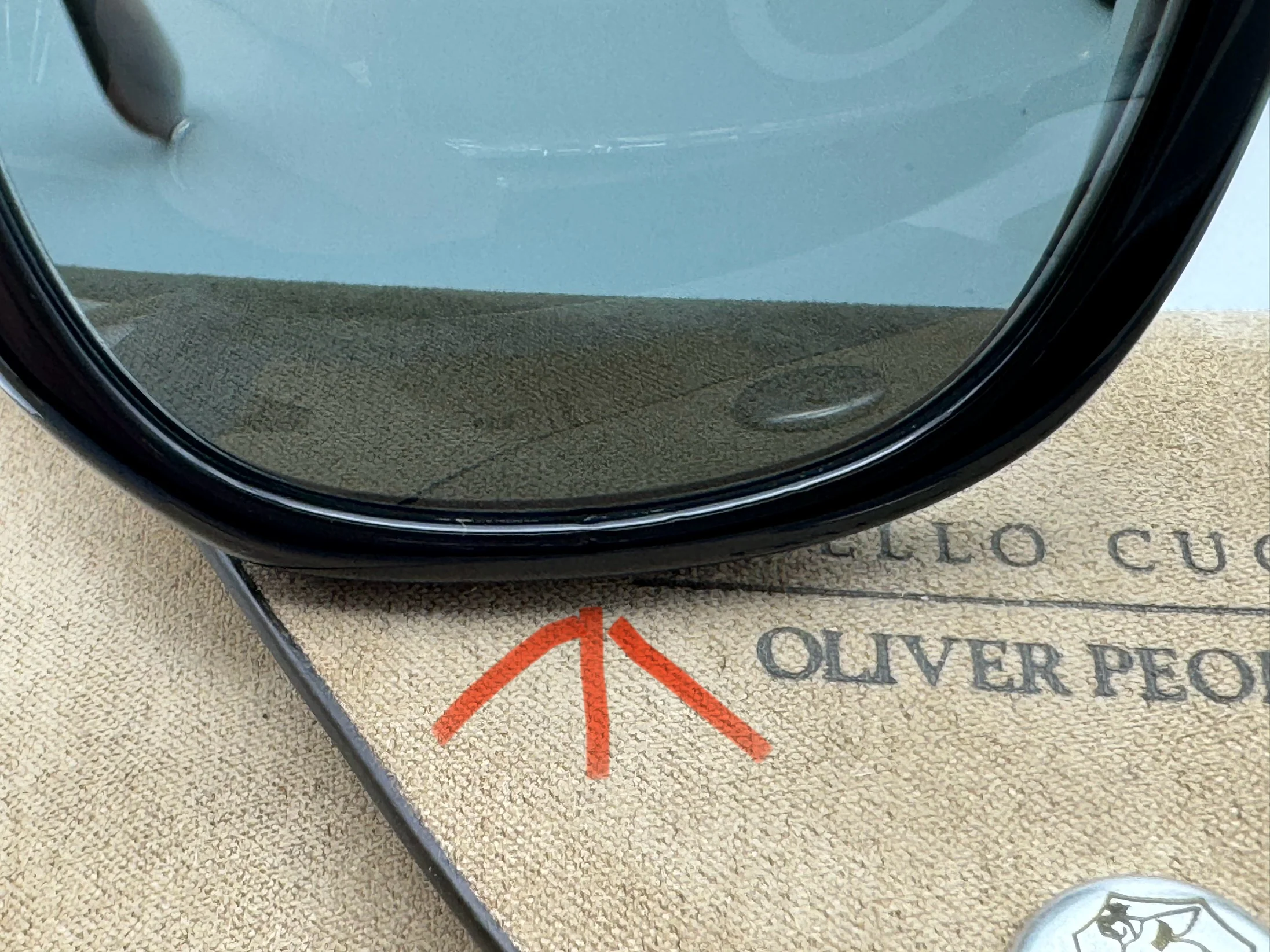 Oliver Peoples Filu 50mm Black / Midnight Express Polarized 1005P72 SU Brunello Cucinelli Italy Open Box - Image 14