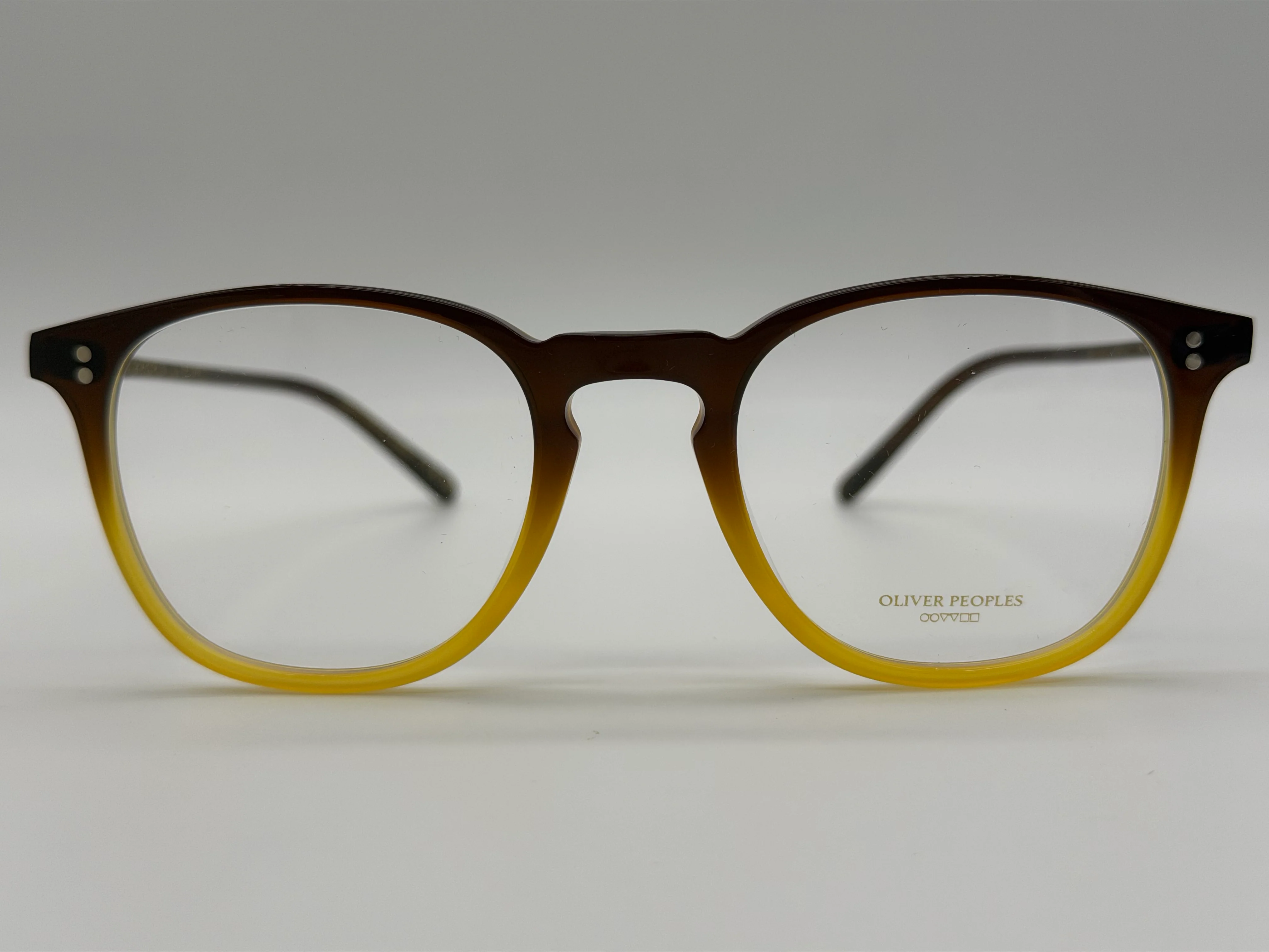 Oliver Peoples Finley 1993 48mm Whisky Gradient / Demo Lens 1746 Eyeglasses RX Ready Japan NEW - Image 5