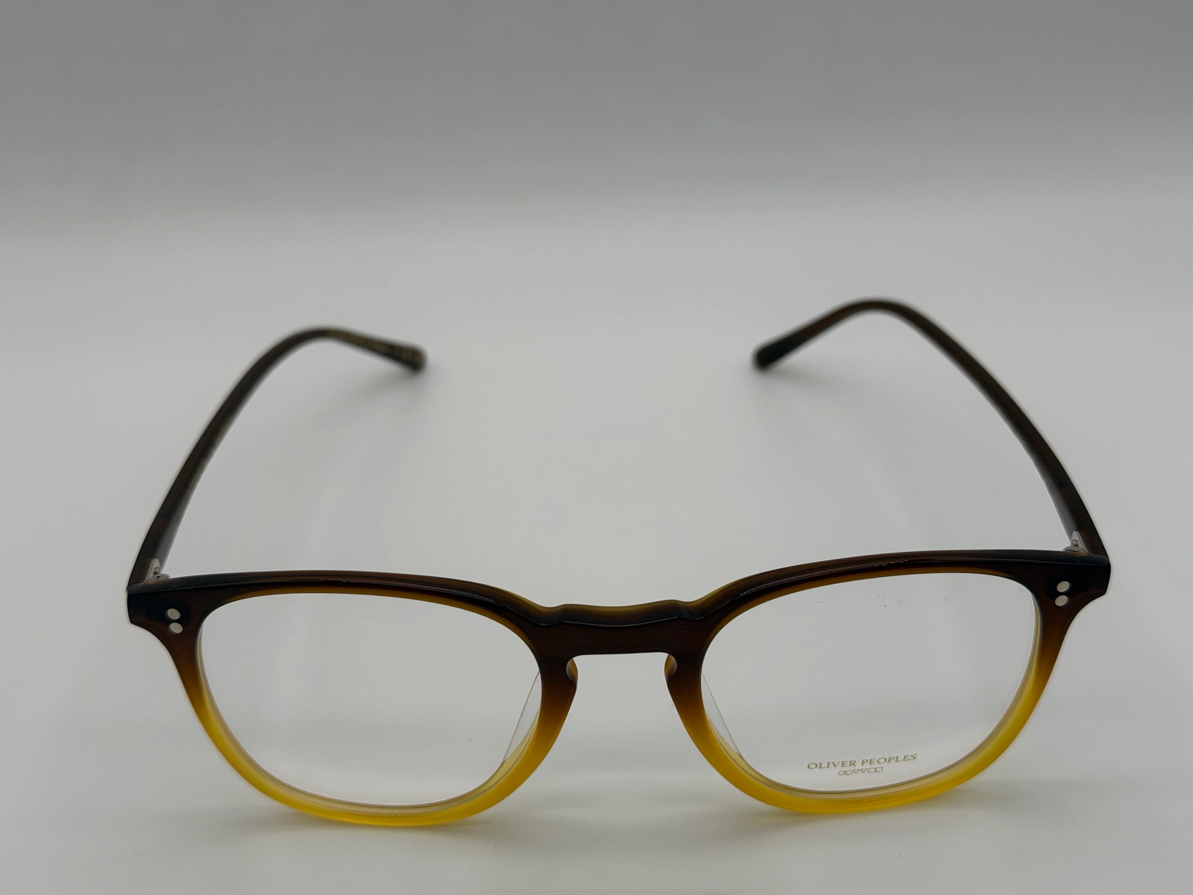 Oliver Peoples Finley 1993 48mm Whisky Gradient / Demo Lens 1746 Eyeglasses RX Ready Japan NEW - Image 6