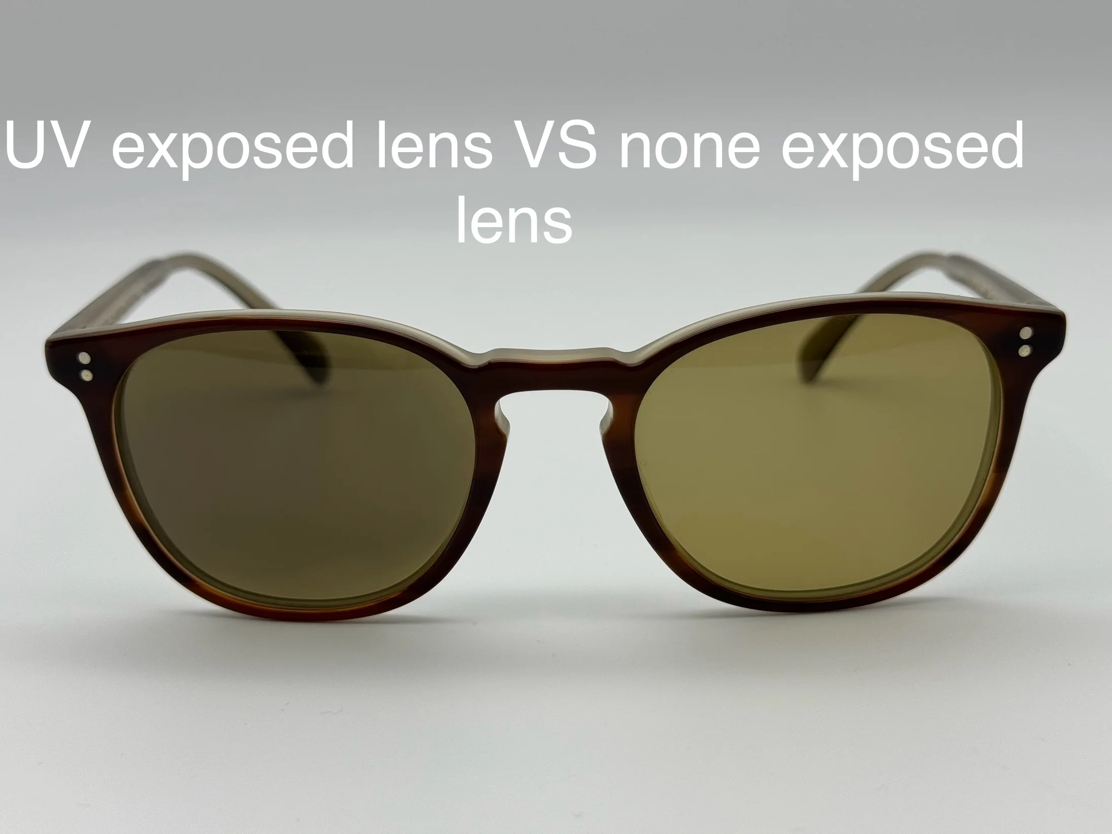 Oliver Peoples Finley Esq Sun 51mm OV 5298 SU Havana Brown / Photochromic 14374C Preowned - Image 4