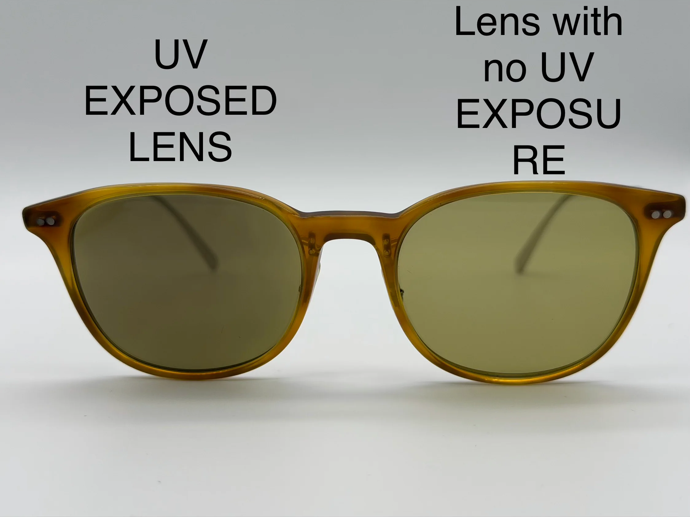 Oliver Peoples Gerardo 51mm OV 5482S 14084C Vintage LBR/Brushed Silver Green Photochromic Vintage Italy Preowned - Image 9