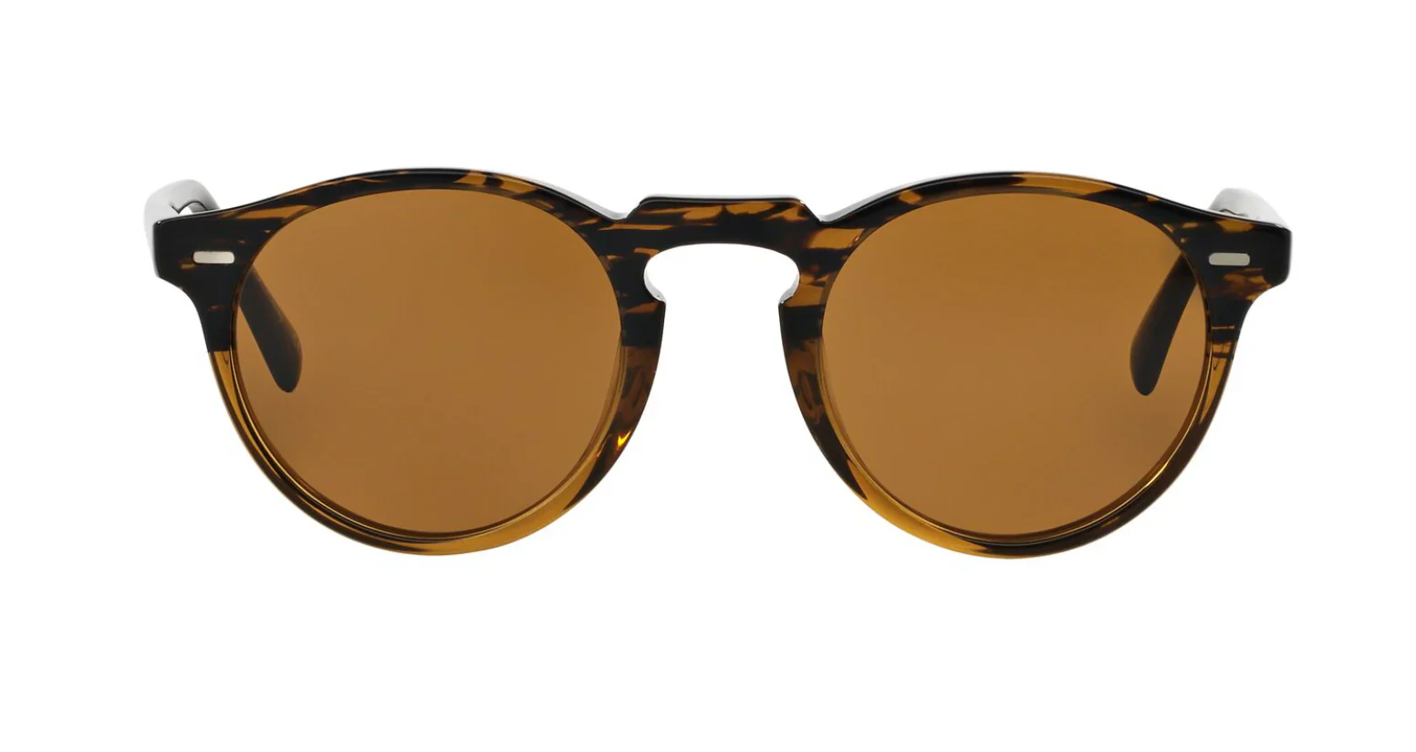 Oliver Peoples GREGORY PECK SUN 47mm Tortoise/Crystal B15 OV 5217S 100153 Tortoise Italy Preowned - Image 2