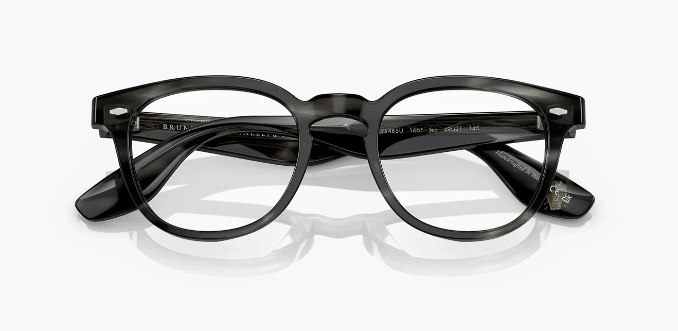 Oliver Peoples Jep R 49mm Charcoal Tortoise / Blue Light Filter OV 5448 1661 NEW - Image 2