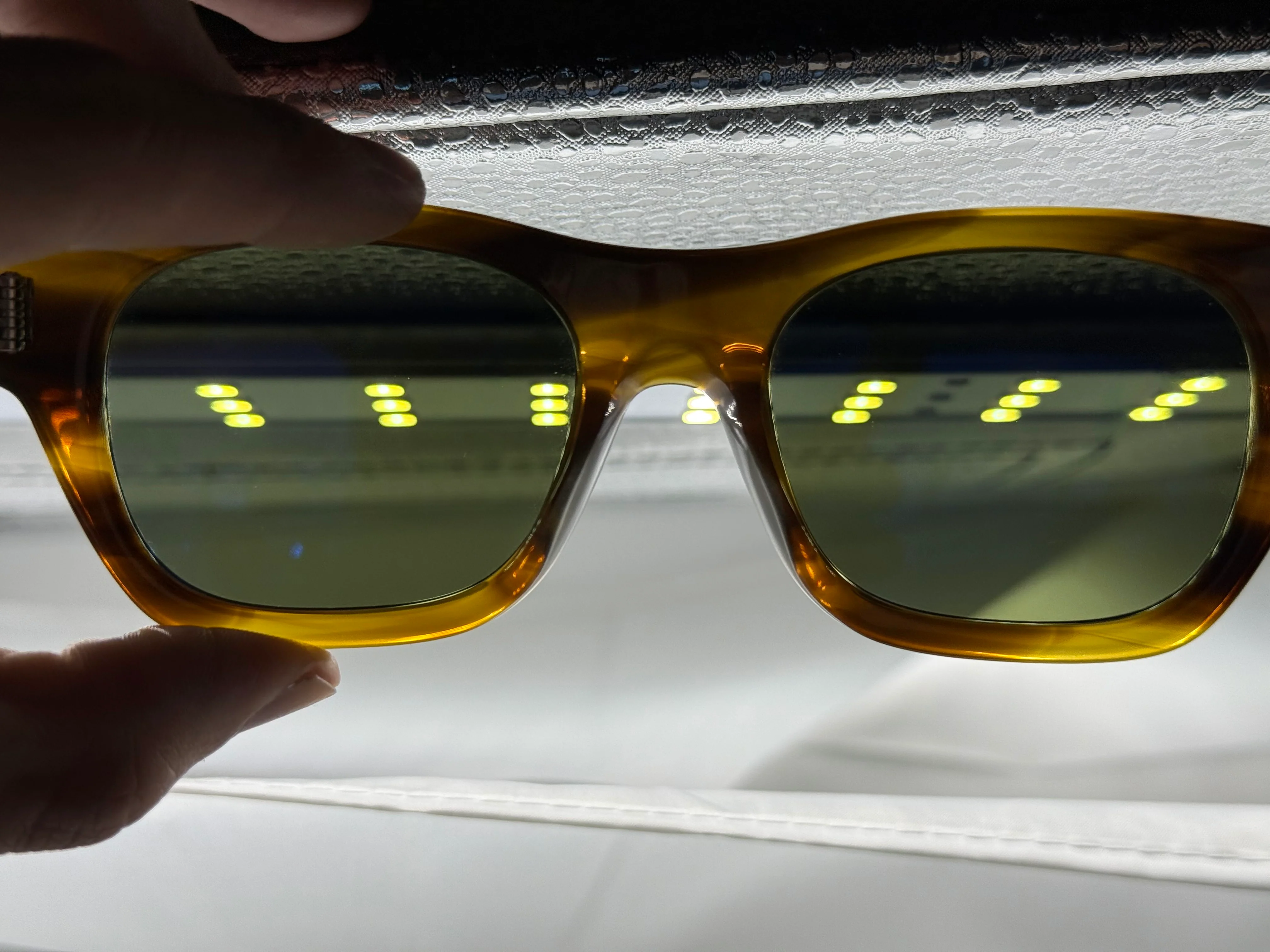 Oliver Peoples Keenan 51mm Bark / Green G-15 OV 5418 167752 Preowned - Image 10