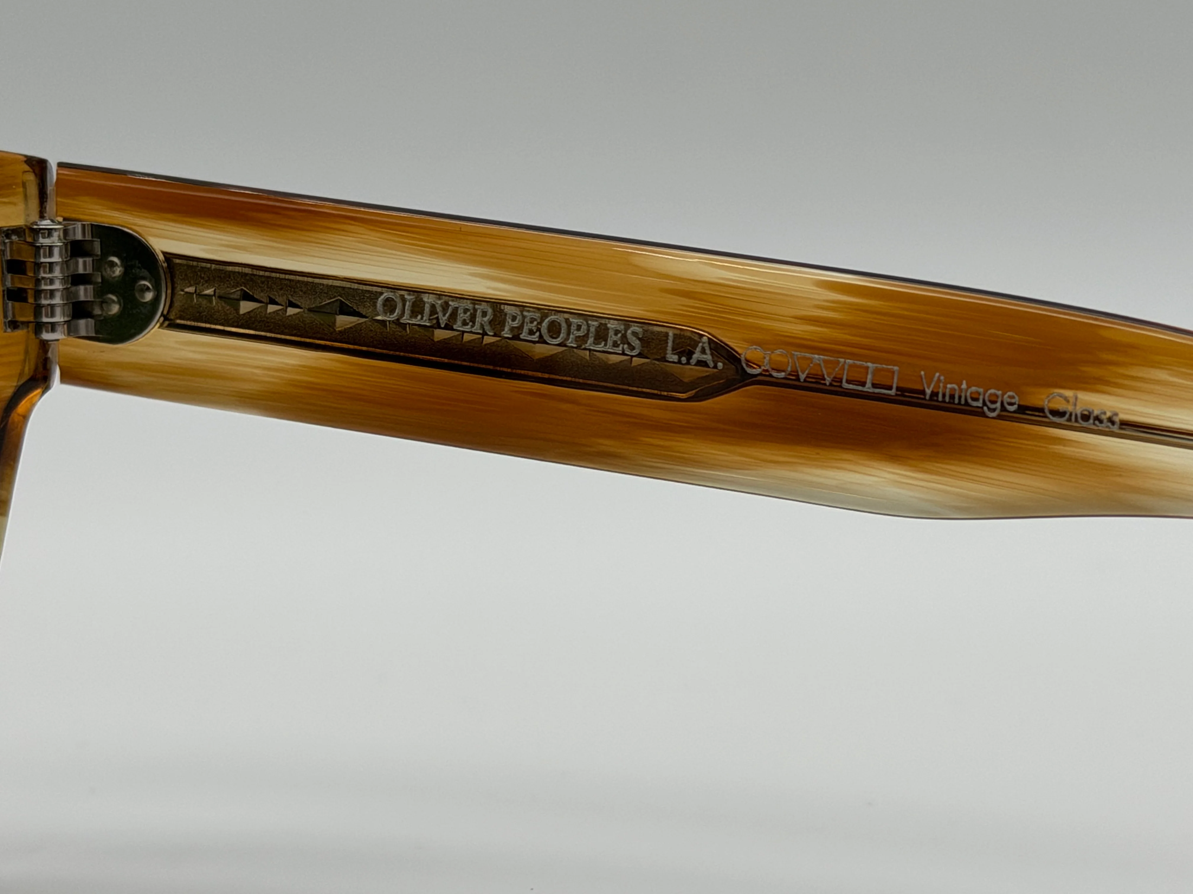 Oliver Peoples Keenan 54mm OV 5418 SU Honey VSB GREEN C Preowned - Image 6