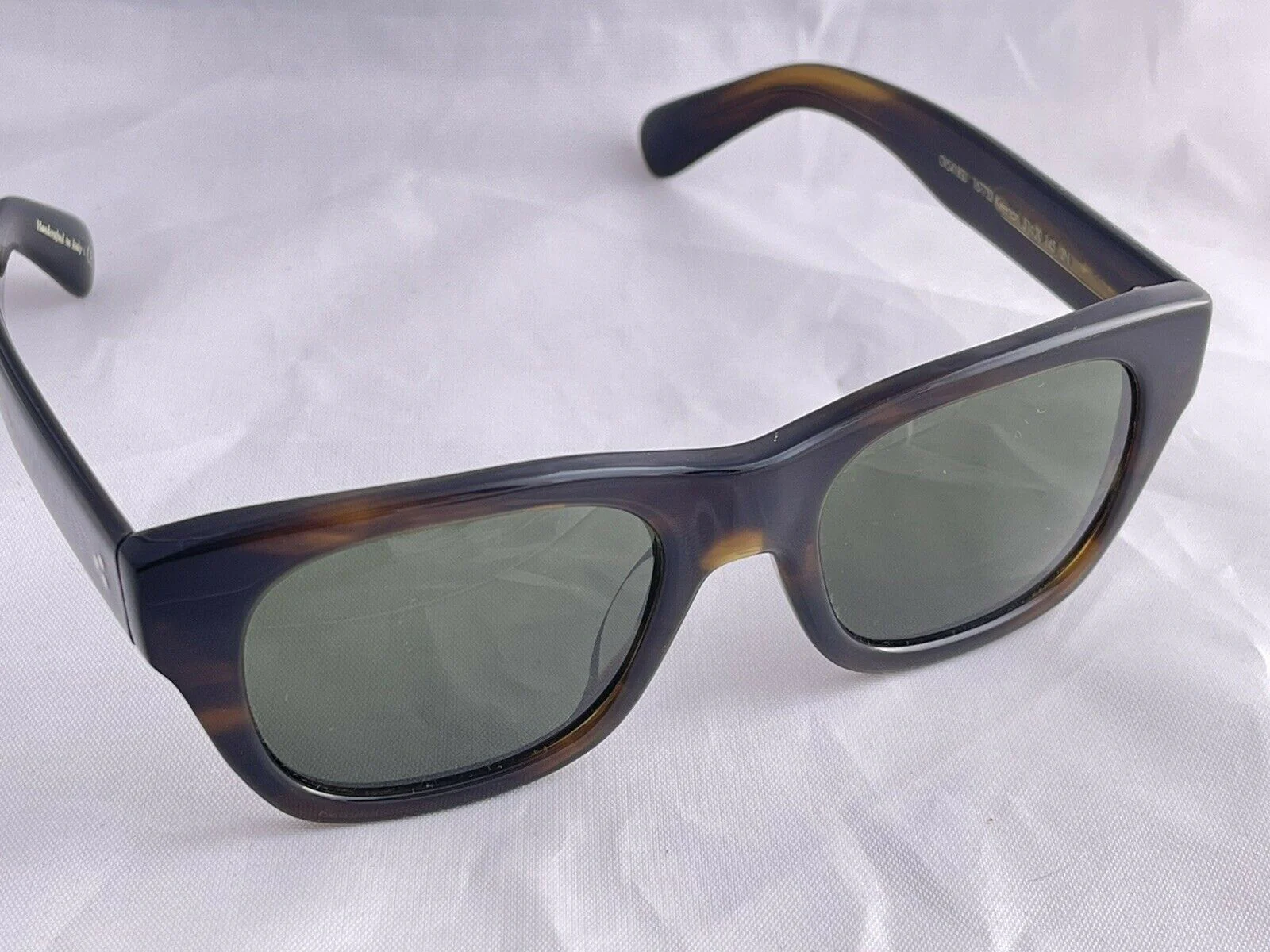 OLIVER PEOPLES Keenan 51mm Square Sunglasses MSRP $492 Bark G-15 New - Image 3