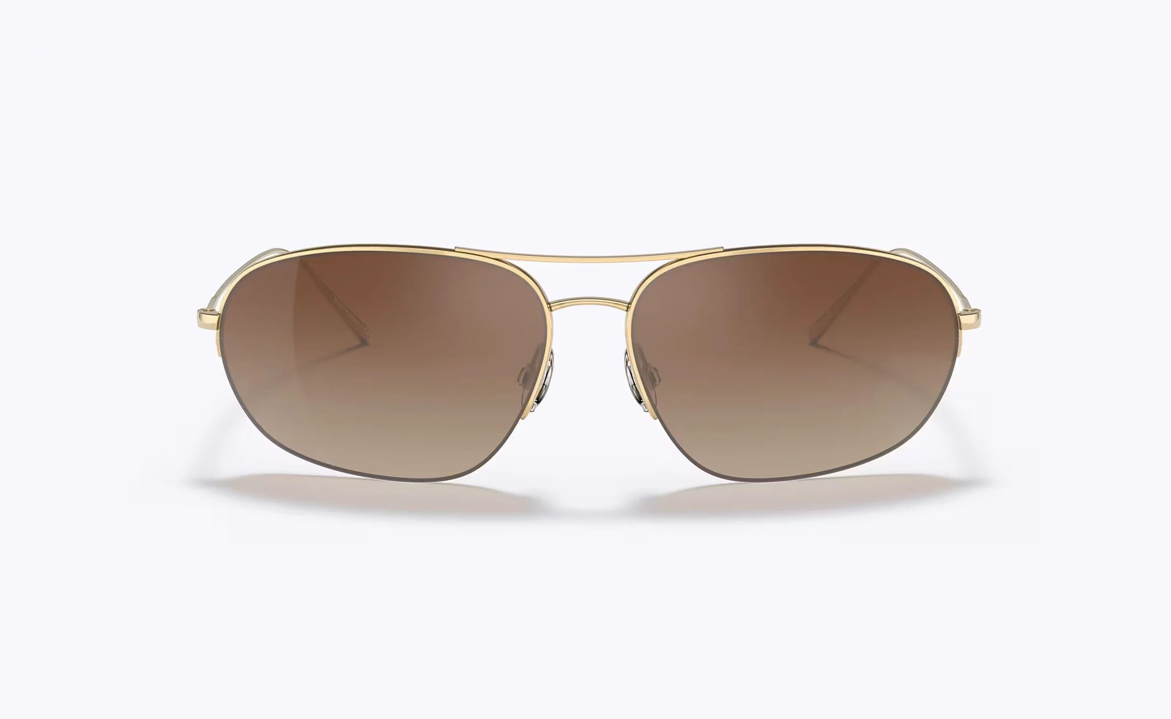 Oliver Peoples Kondor 64mm Gold / Dark Brown Gradient OV1304ST 5292Q1 Japan NEW - Image 2