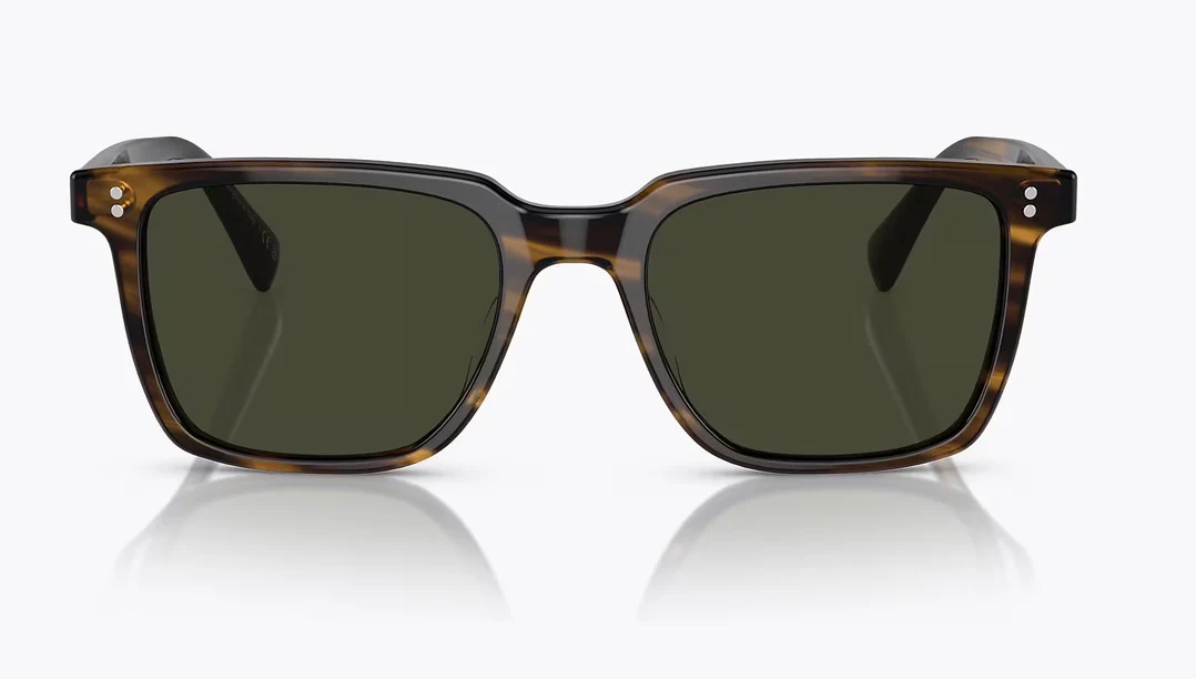 Oliver Peoples Lachman 50mm Bark / G-15 Polarized OV 5419 SU 1677P1 Italy Preowned - Image 2