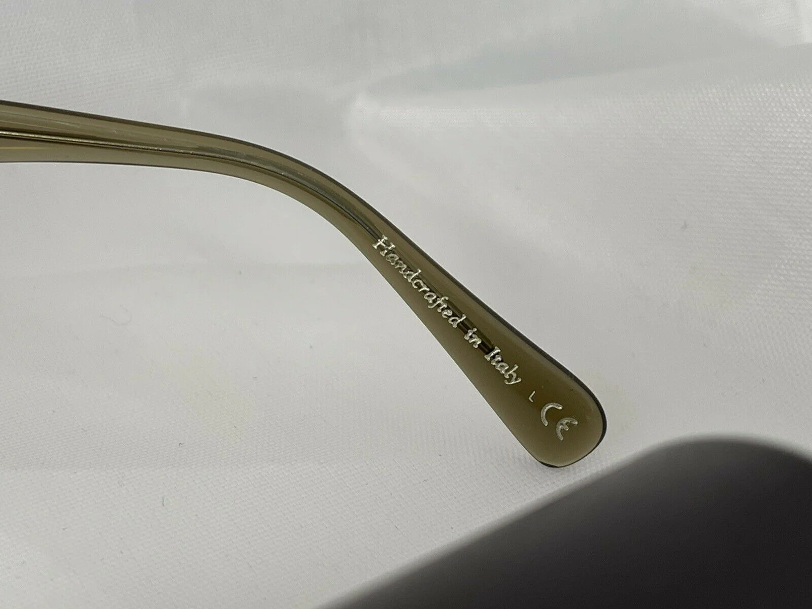 OLIVER PEOPLES LACHMAN SUN Dusty Olive / Grey Goldstone Sunglasses 50mm NEW - Image 4