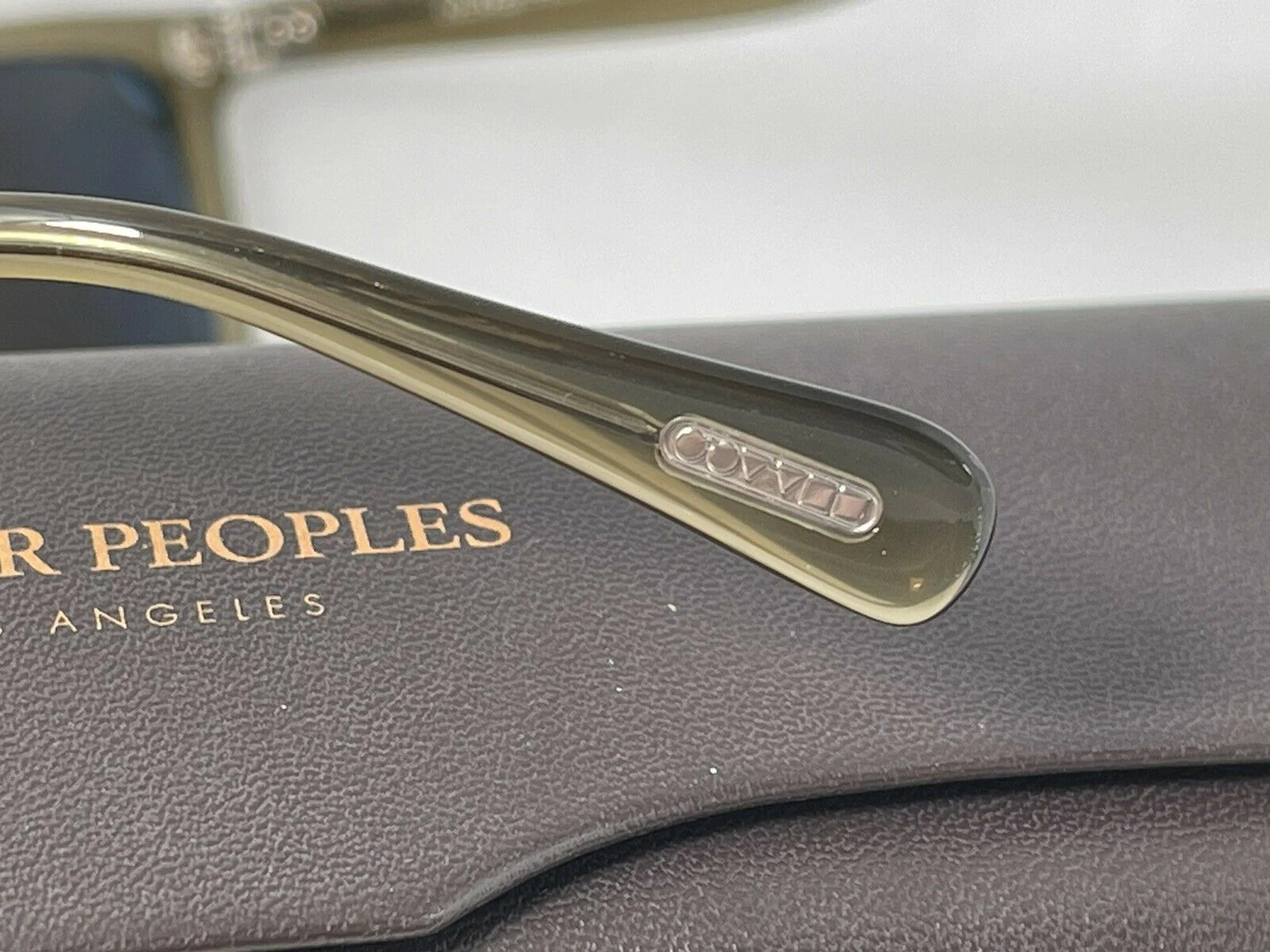 OLIVER PEOPLES LACHMAN SUN Dusty Olive / Grey Goldstone Sunglasses 50mm NEW - Image 7