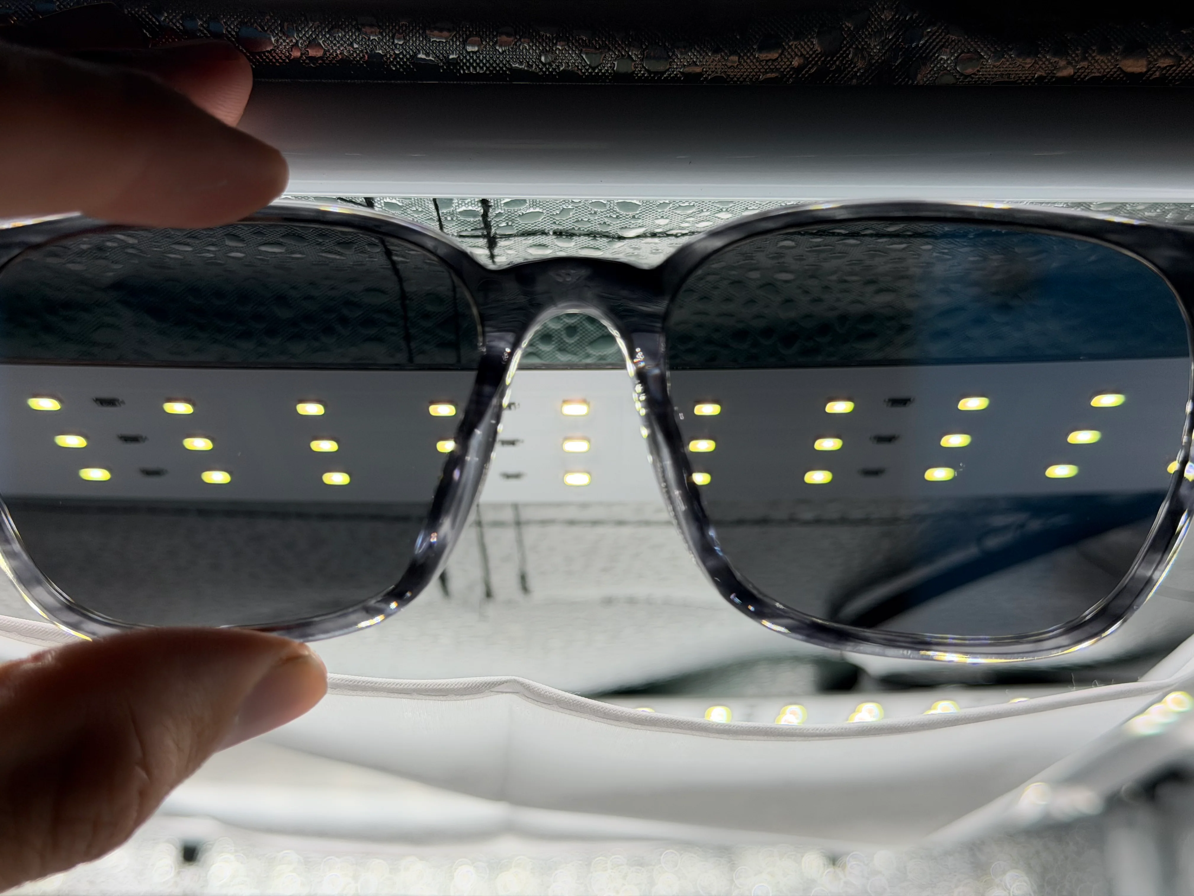 Oliver Peoples Laedin 52mm Drivers Blue Acetate / Carbon Gray Crystal OV 5614 Japan Missing box - Image 13