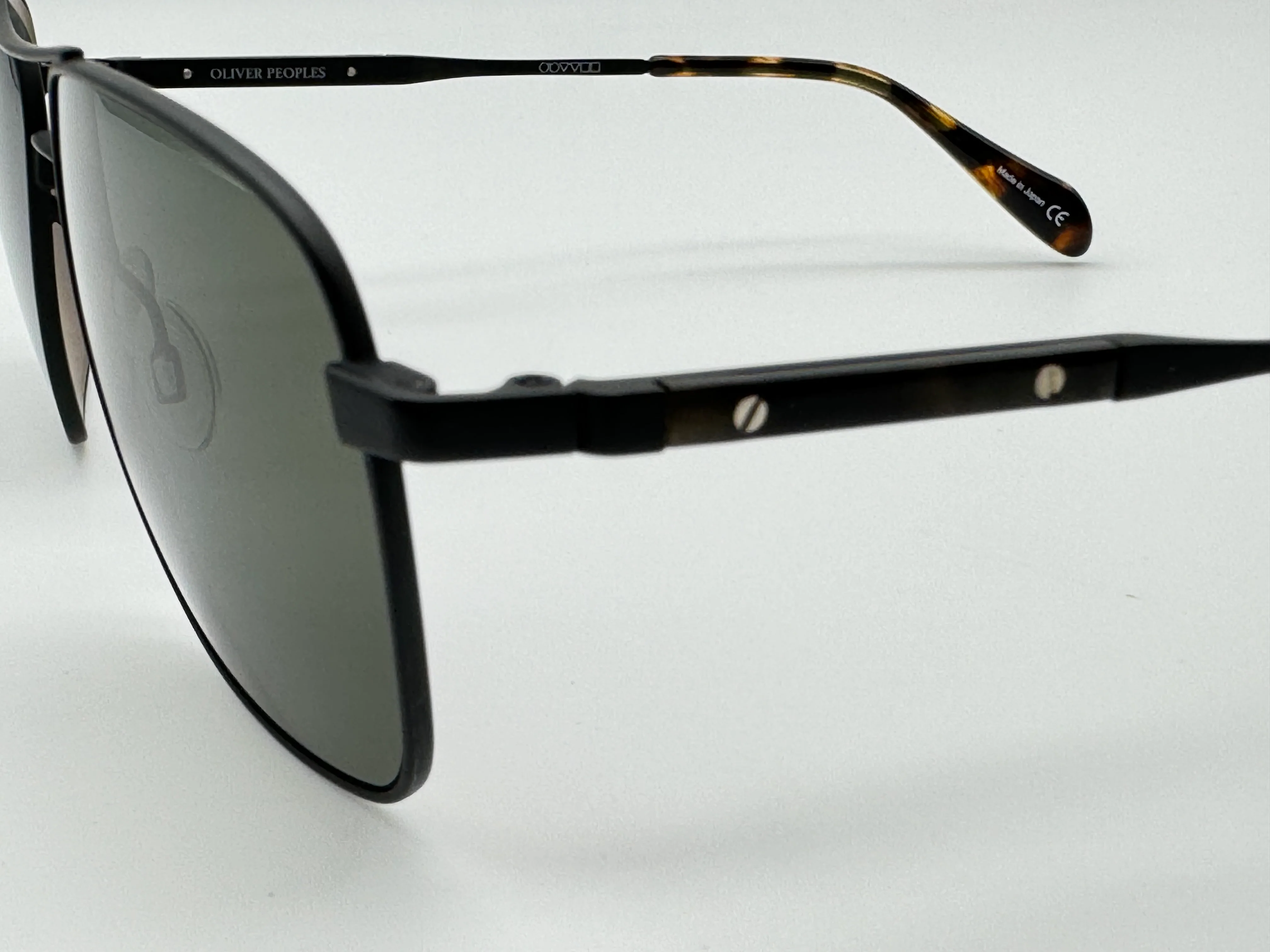 Oliver Peoples Linford 56mm OV 1097 S VFX Polarized 5047/P1 Made In Japan Preowned - Image 5