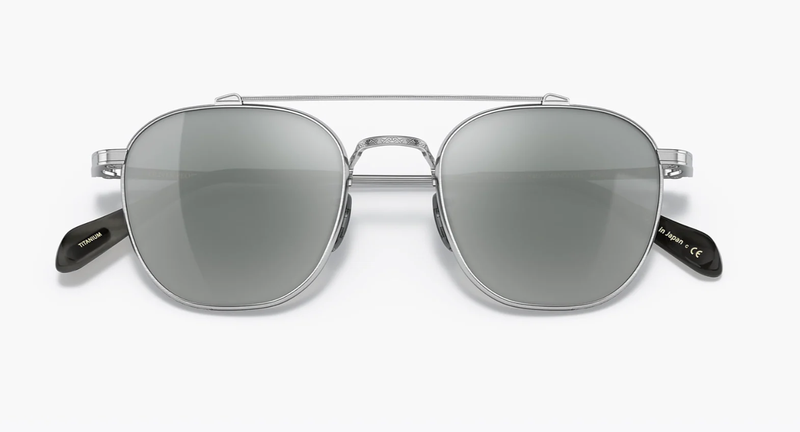Oliver Peoples Mandeville 49mm Double Bridge Titanium OV1294ST Made In Japan NEW - Image 3