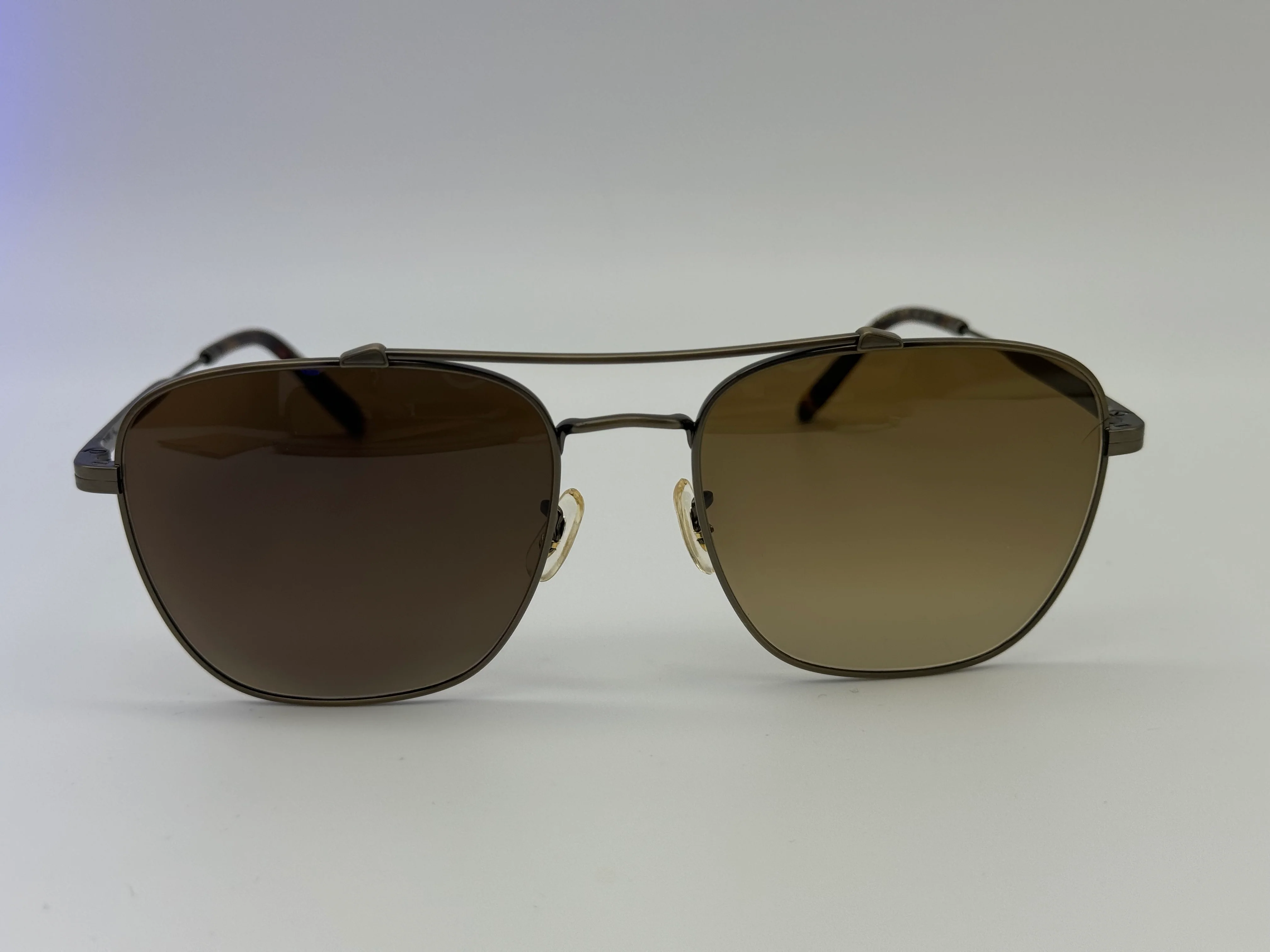 Oliver Peoples Marsan 55mm Brunello Cucinelli Antique Gold / Chrome Amber Photochromic Titanium OV 1322 ST 5284Q4 Japan NEW - Image 12