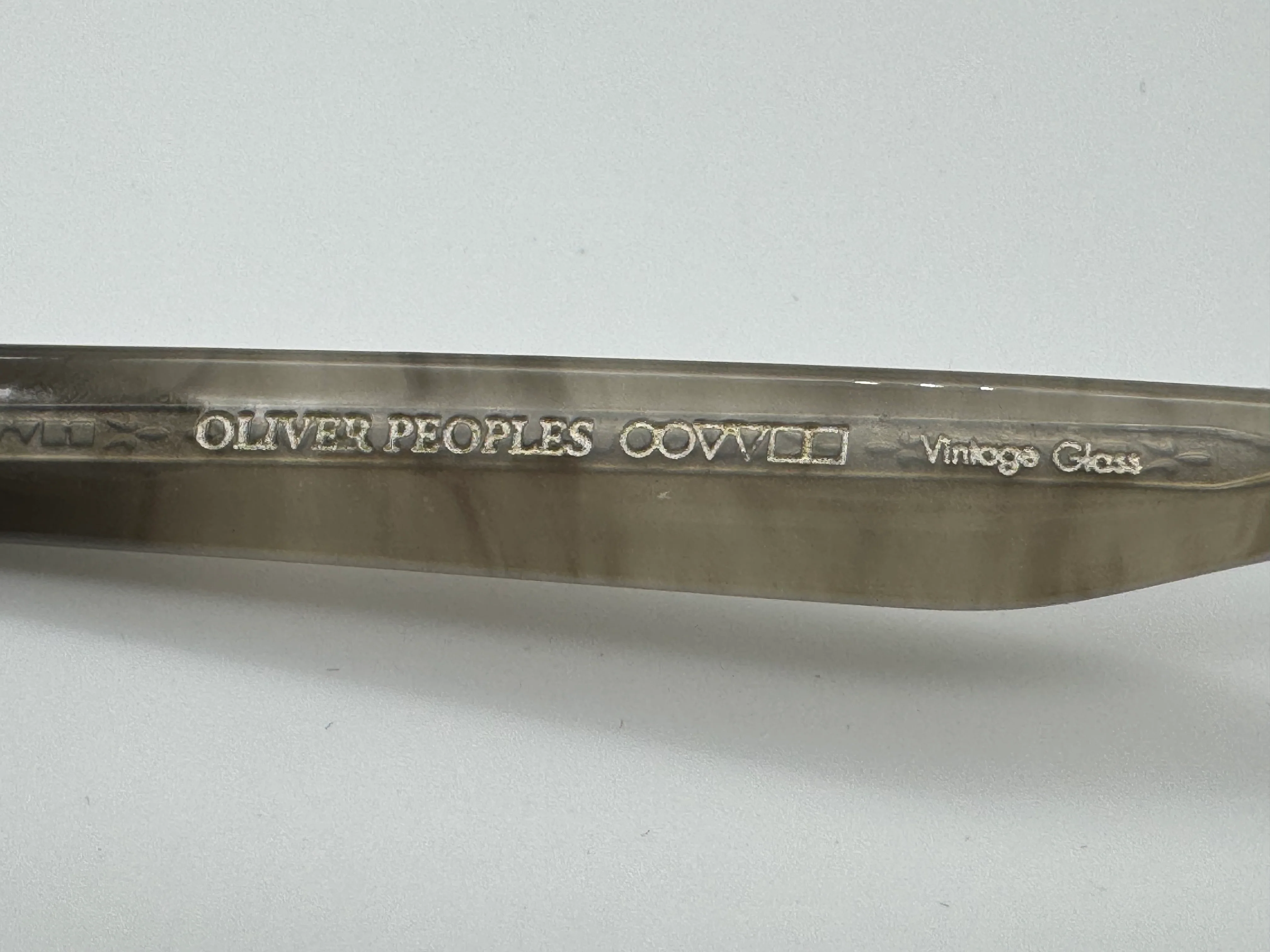 Oliver Peoples Masek 51mm OV 5301SU 158239 Tortoise / Marble Silver Mirror Preowned - Image 7
