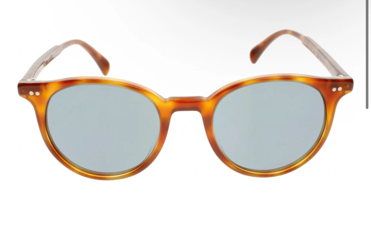 Oliver Peoples DELRAY 48mm OV 5314 SU Matte Havana Indigo Photochromic Preowned