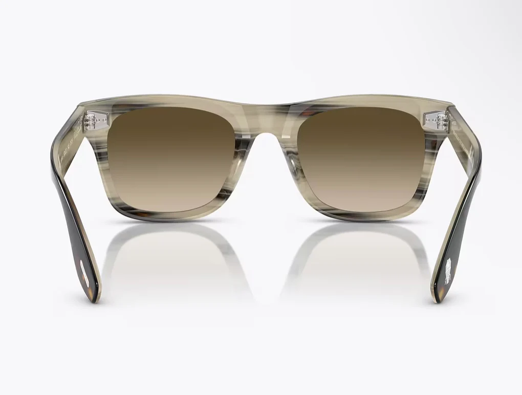 Oliver Peoples Mister Brunello 50mm OV 5519SU 166685  362 / Horn / Chrome Olive Photochromic Brunello Cucinelli Italy NEW - Image 3