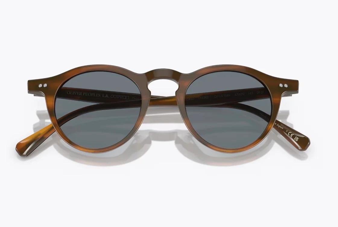 Oliver Peoples OP-13 Sun 47mm Sycamore / Indigo Photochromic 1753R8 OV 5504 Japan NEW - Image 3