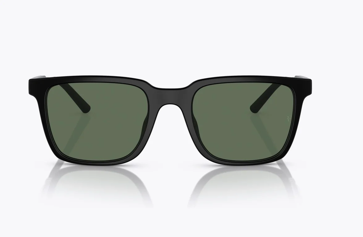 Oliver Peoples MR.FEDERER OV 5553SU Semi Matte Black/G-15 Polarized Sunglasses Italy NEW